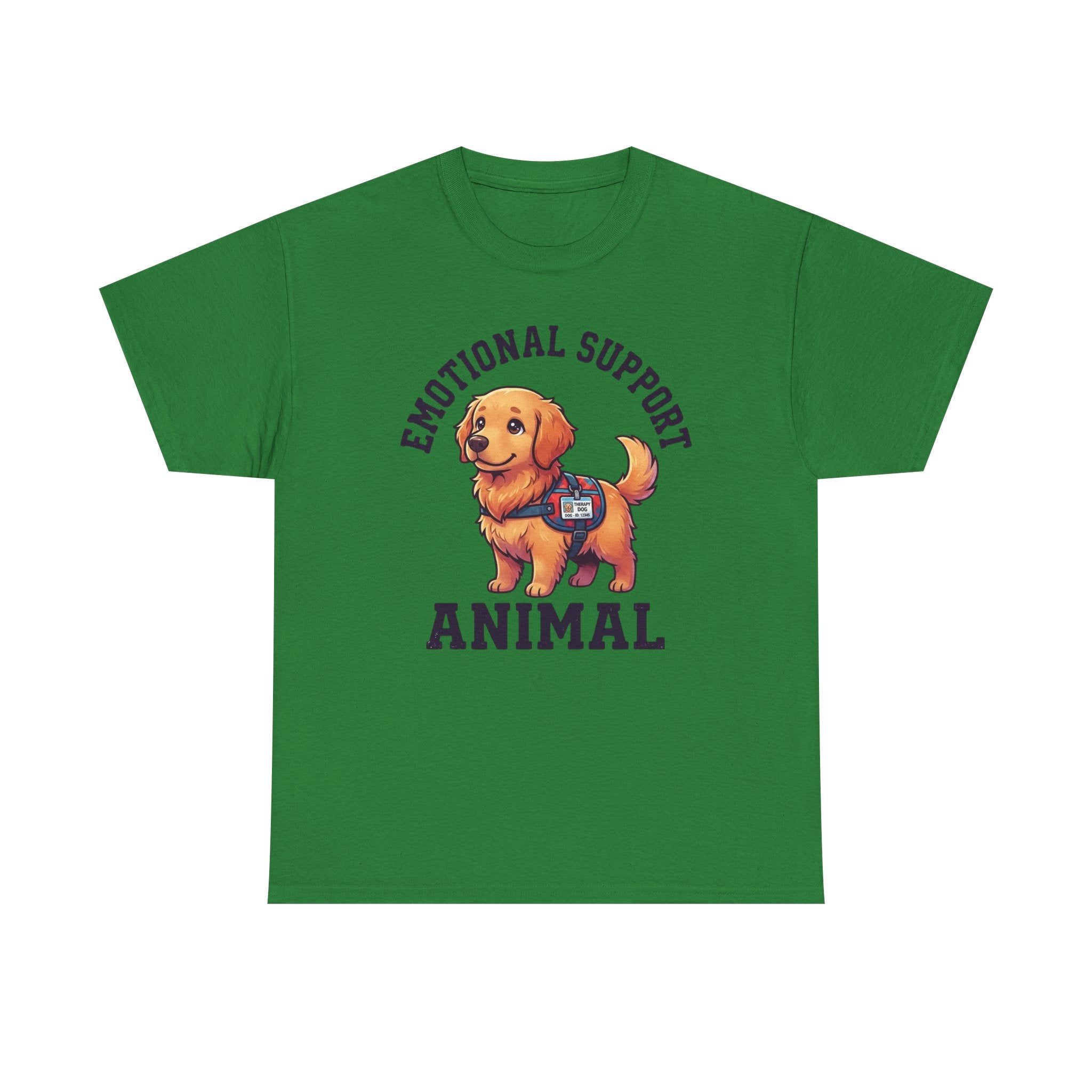 Emotional Support Golden Retriever T-Shirt