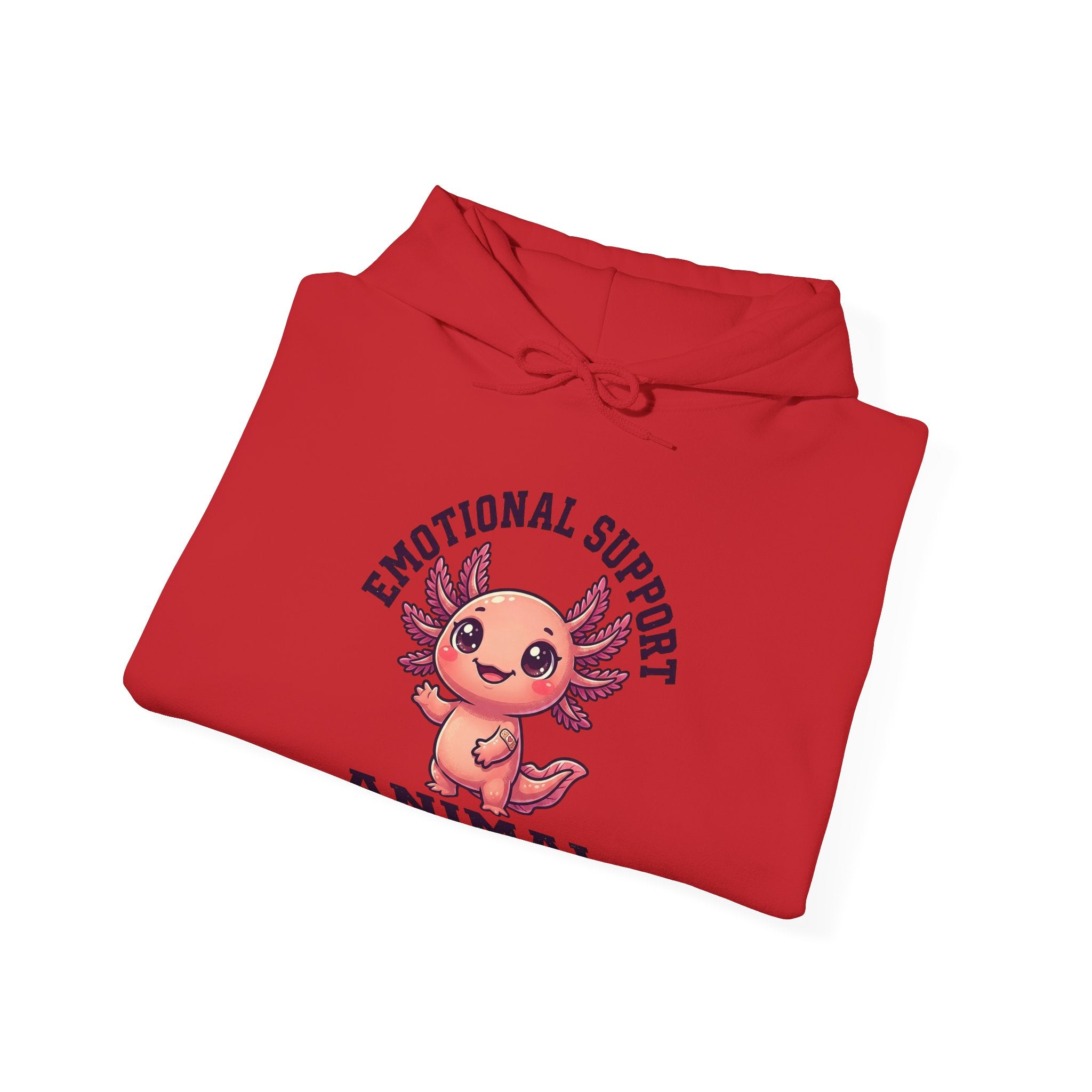 Emotional Support Axolotl Hoodie