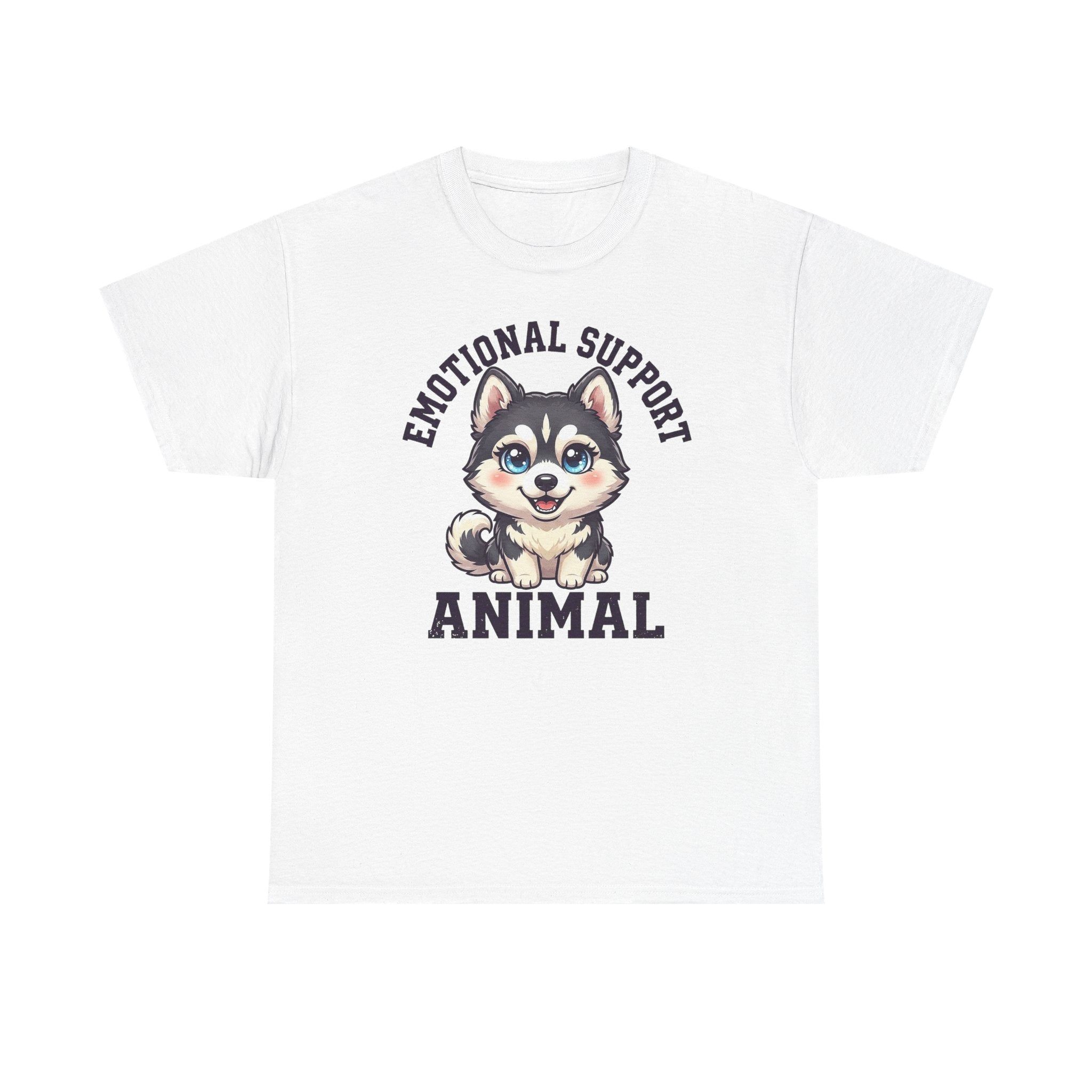 Emotional Support Siberian Husky T-Shirt