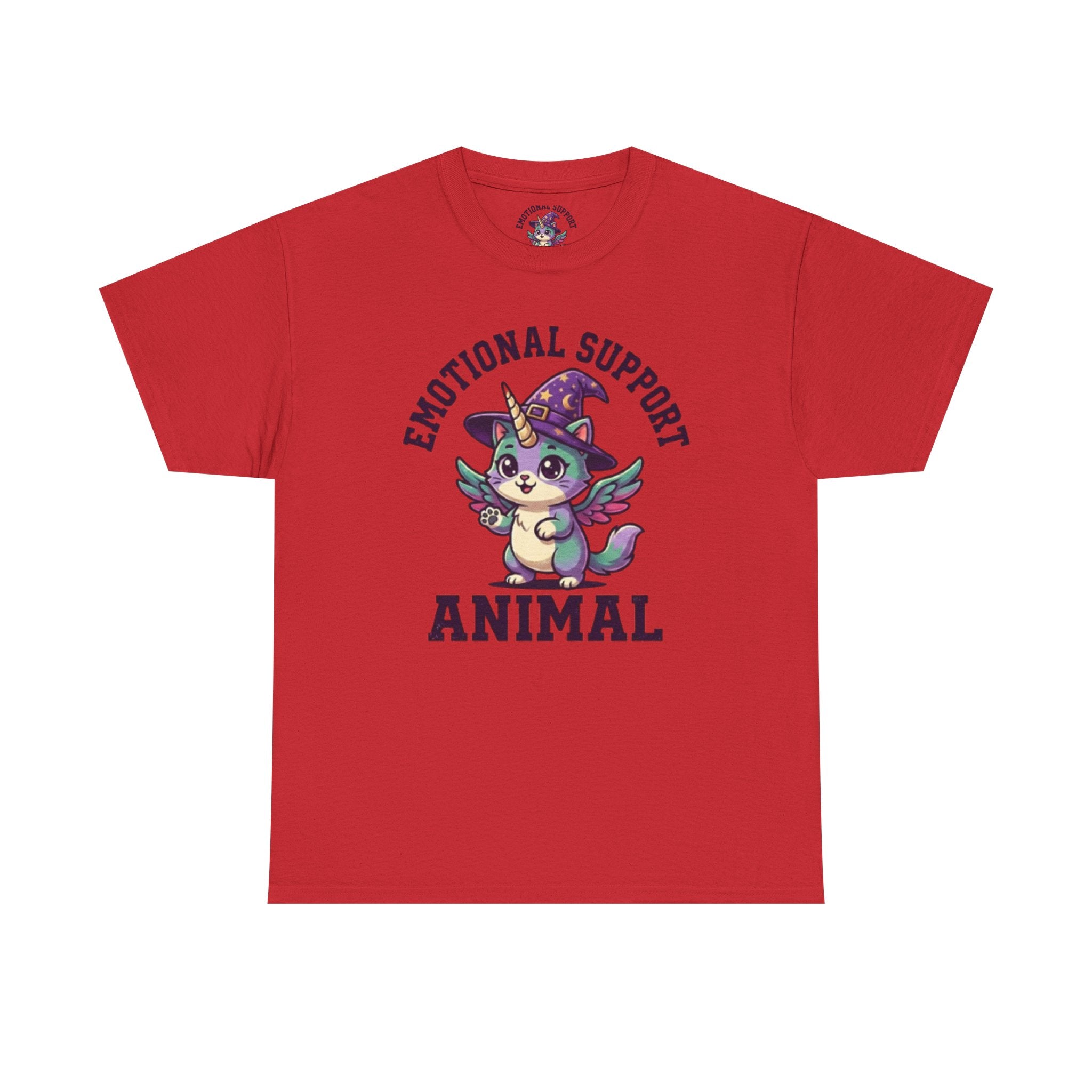 Emotional Support Unicorn Cat T-Shirt