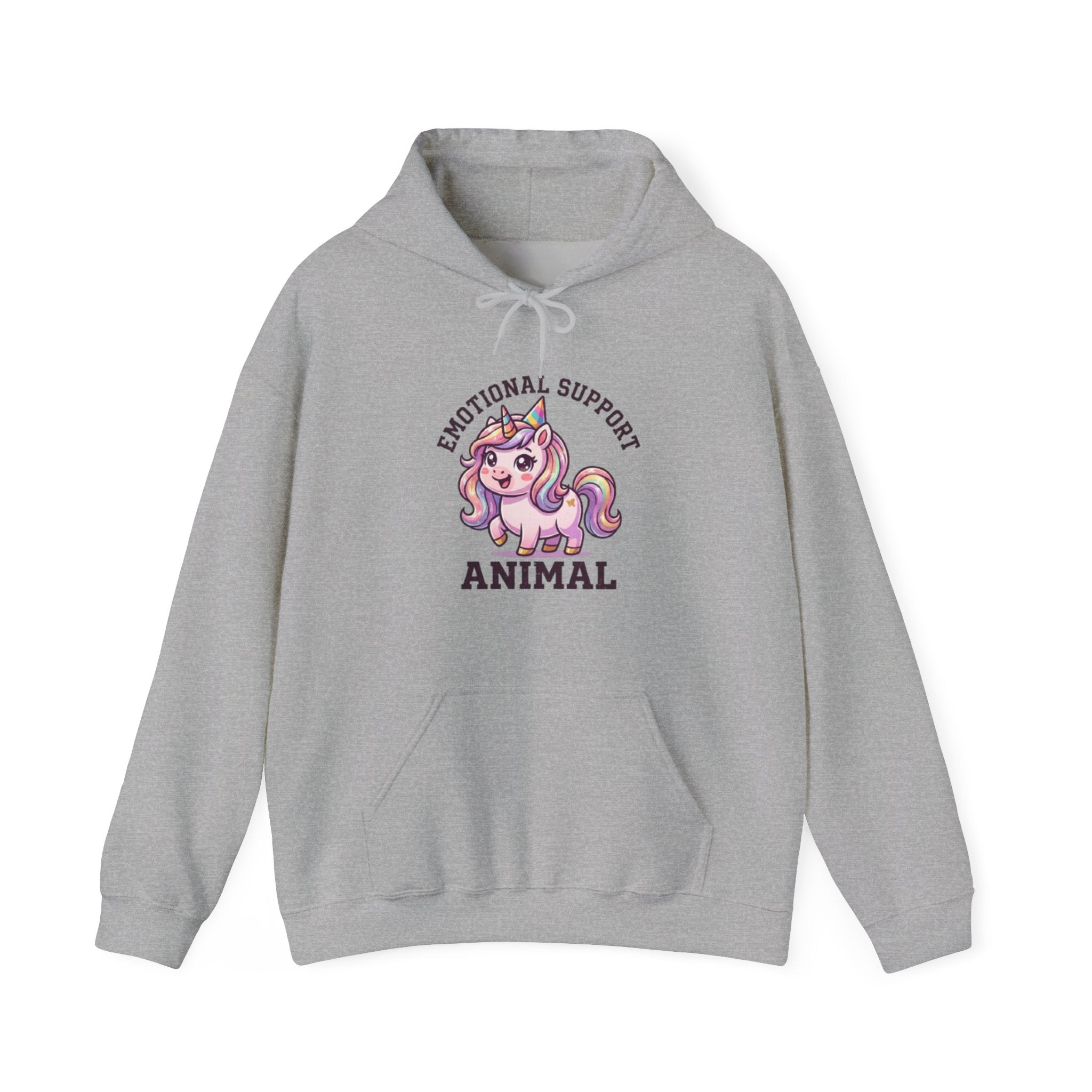 Emotional Support Unicorn Hoodie