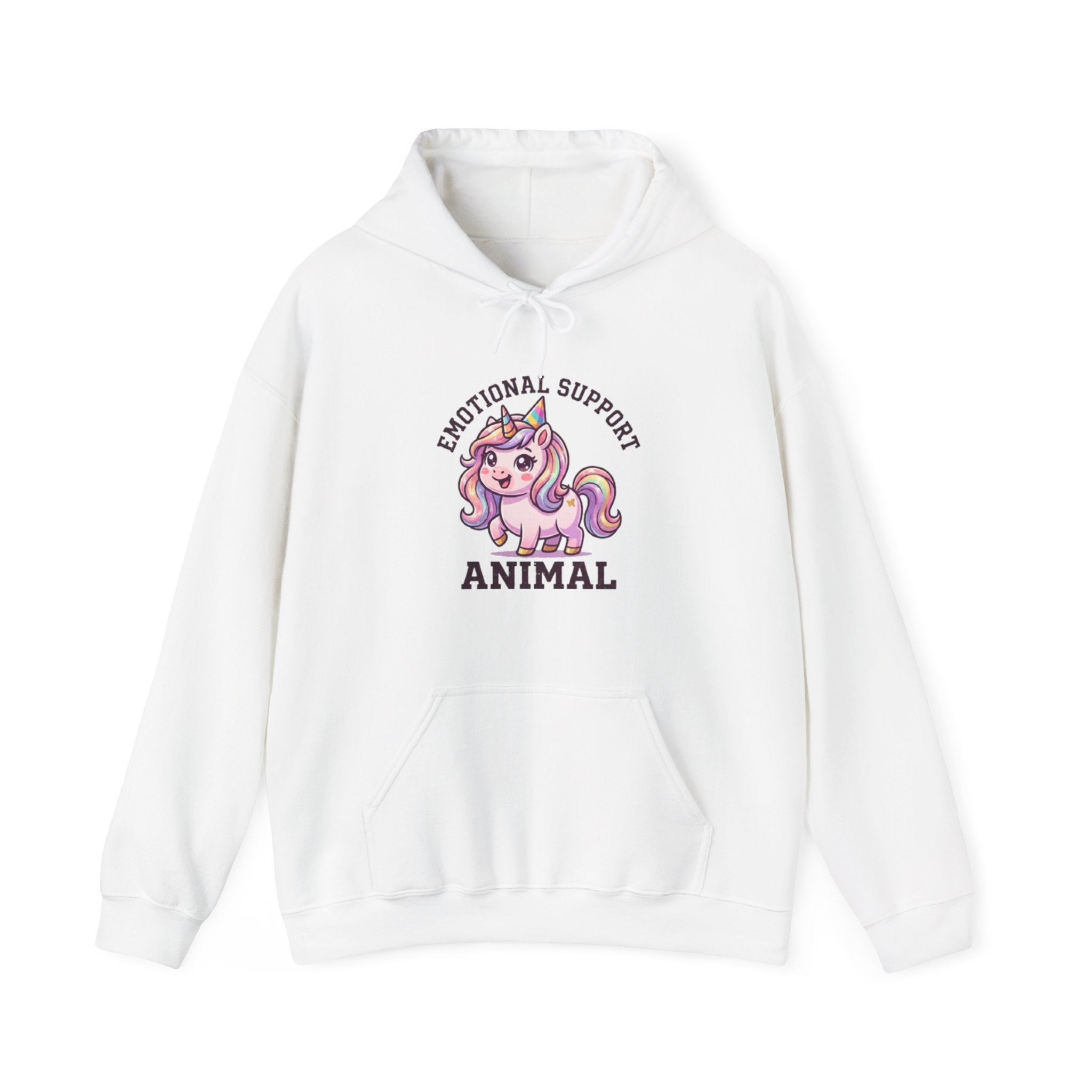 Emotional Support Unicorn Hoodie