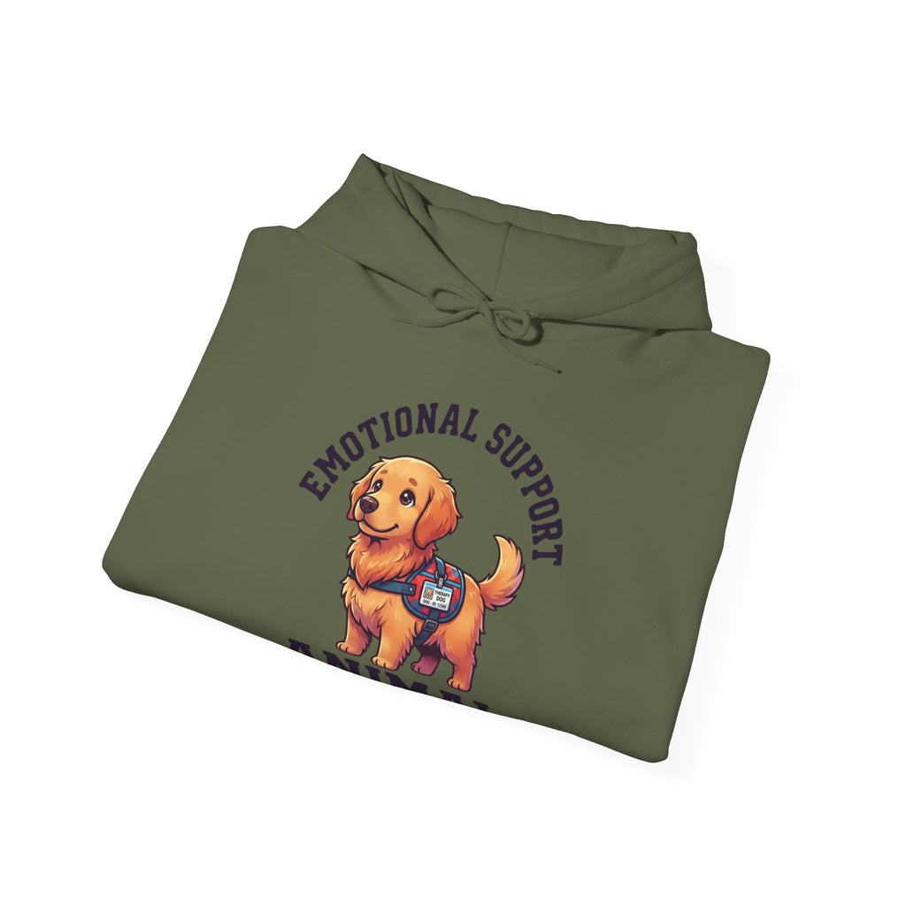 Emotional Support Golden Retriever Hoodie