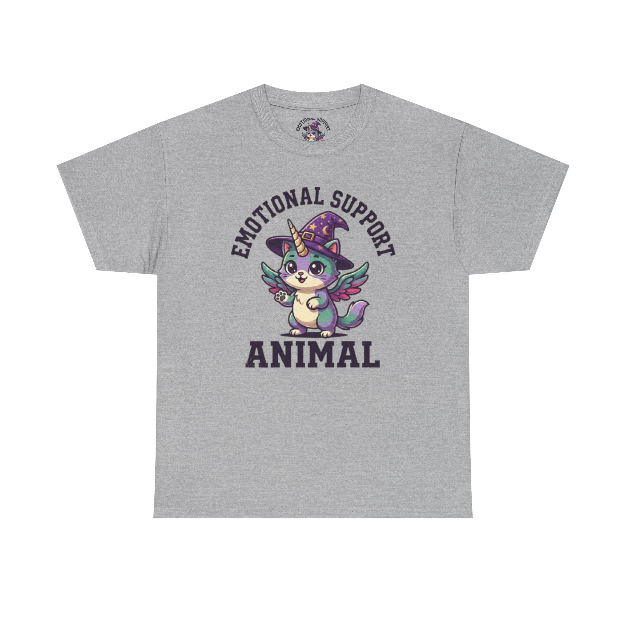 Emotional Support Unicorn Cat T-Shirt