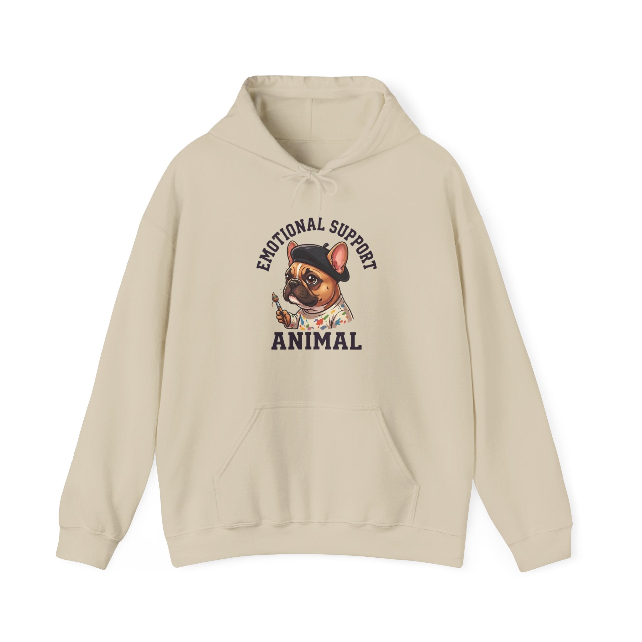 Emotional Support French Bulldog Hoodie