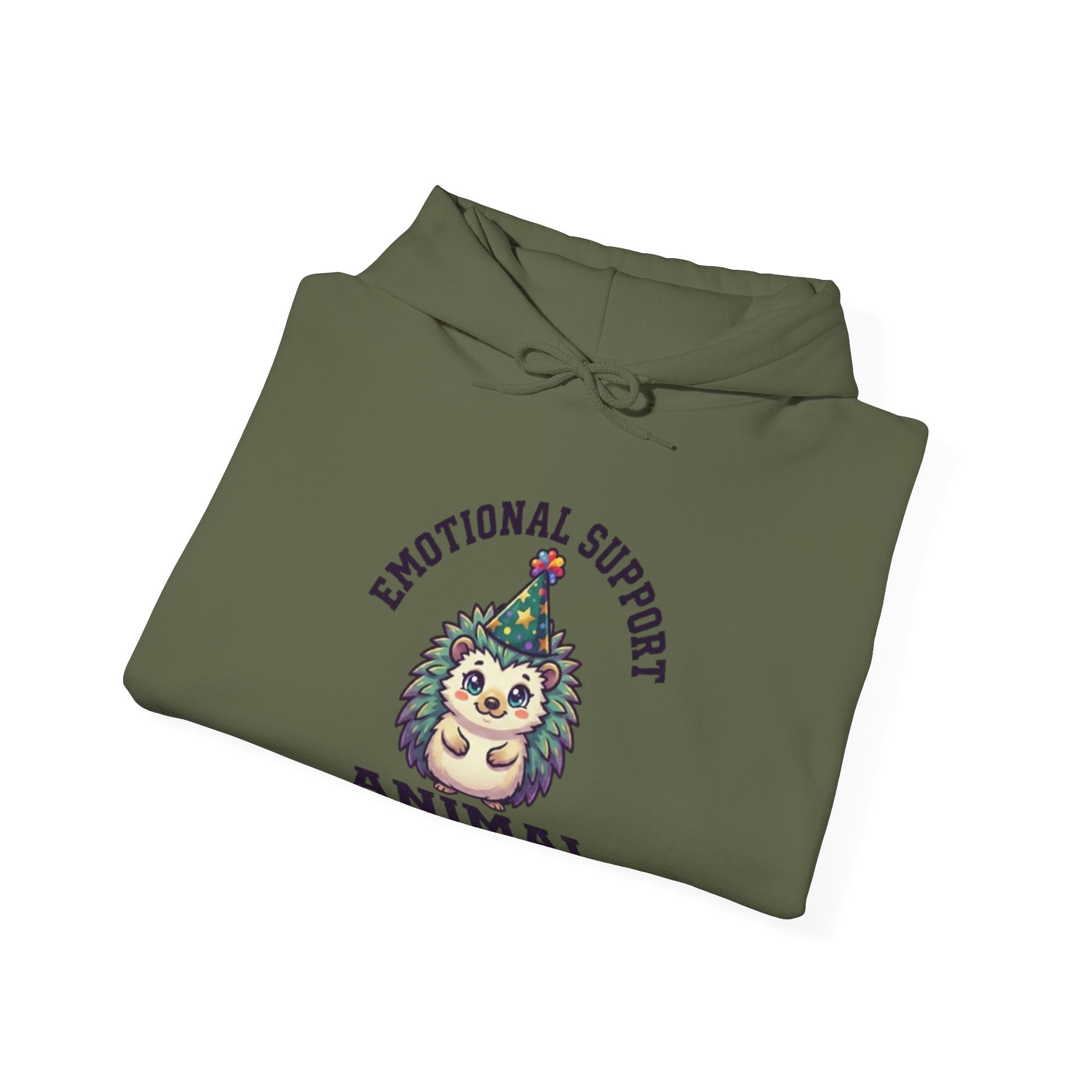 Emotional Support Hedgehog Hoodie
