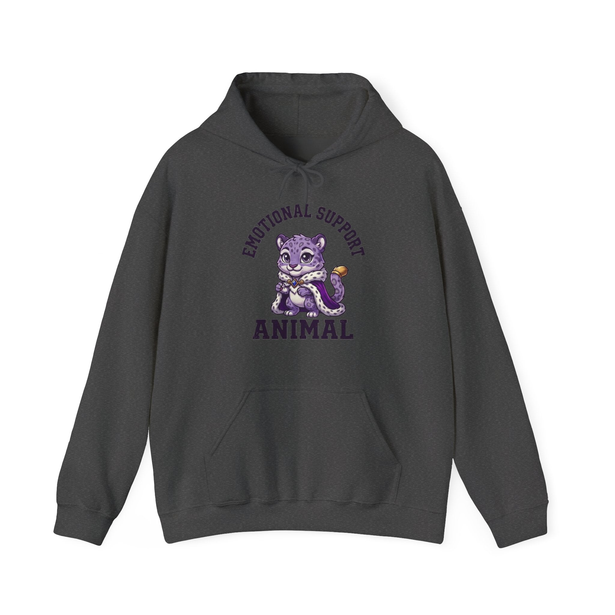 Emotional Support Snow Leopard Hoodie
