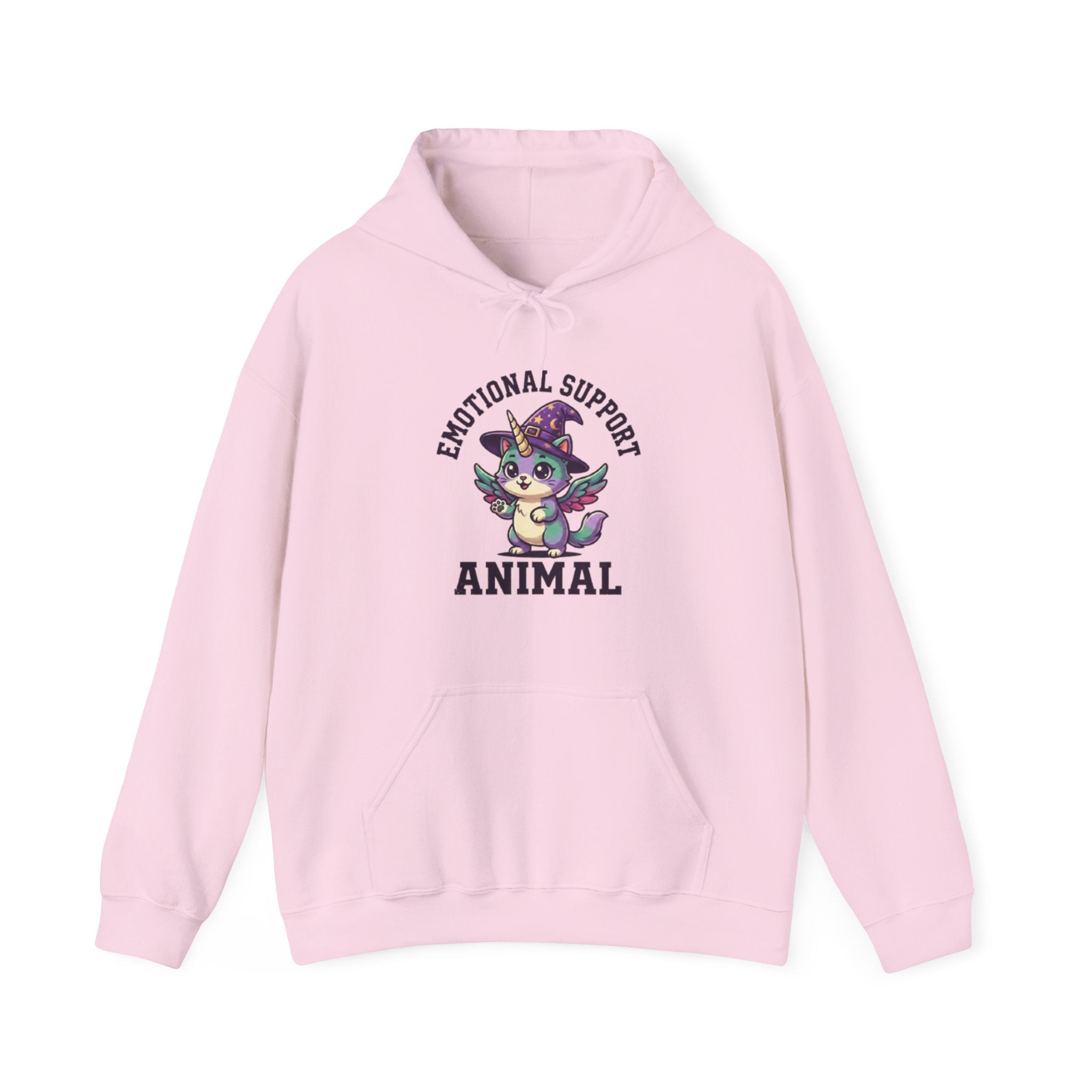 Emotional Support Unicorn Cat Hoodie