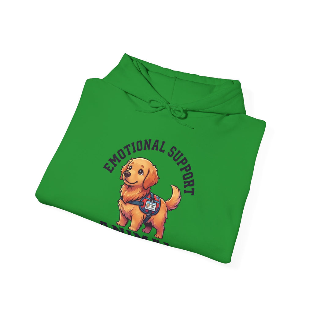 Emotional Support Golden Retriever Hoodie