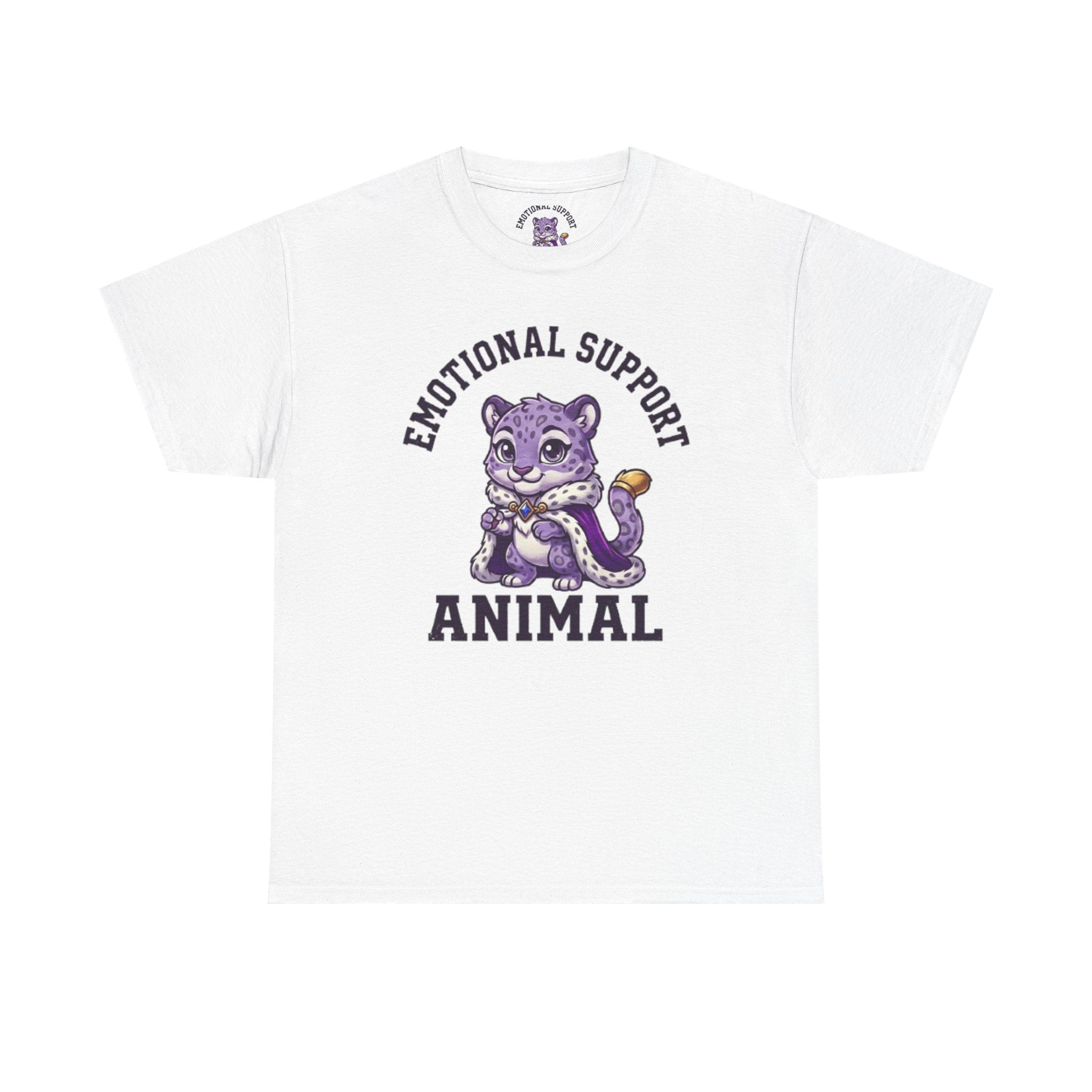 Emotional Support Snow Leopard T-Shirt