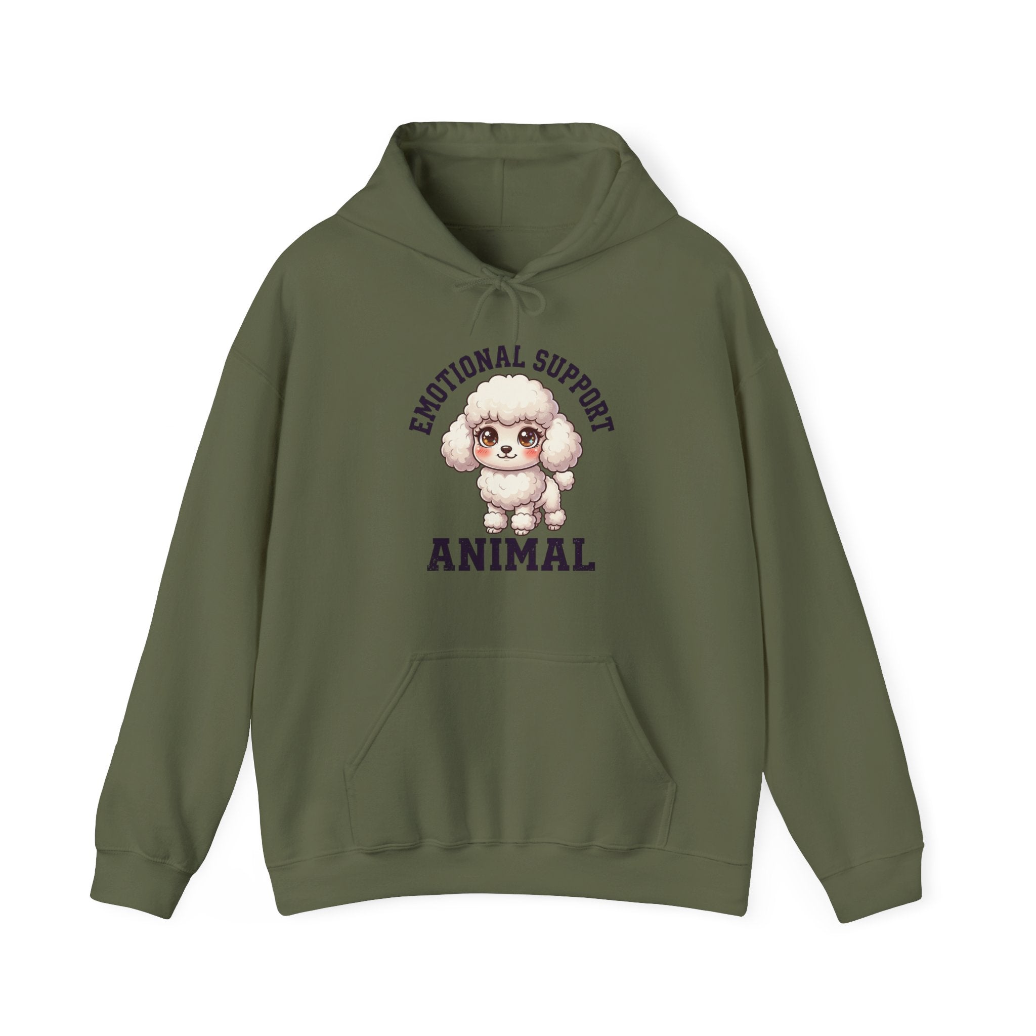 Emotional Support Poodle Hoodie