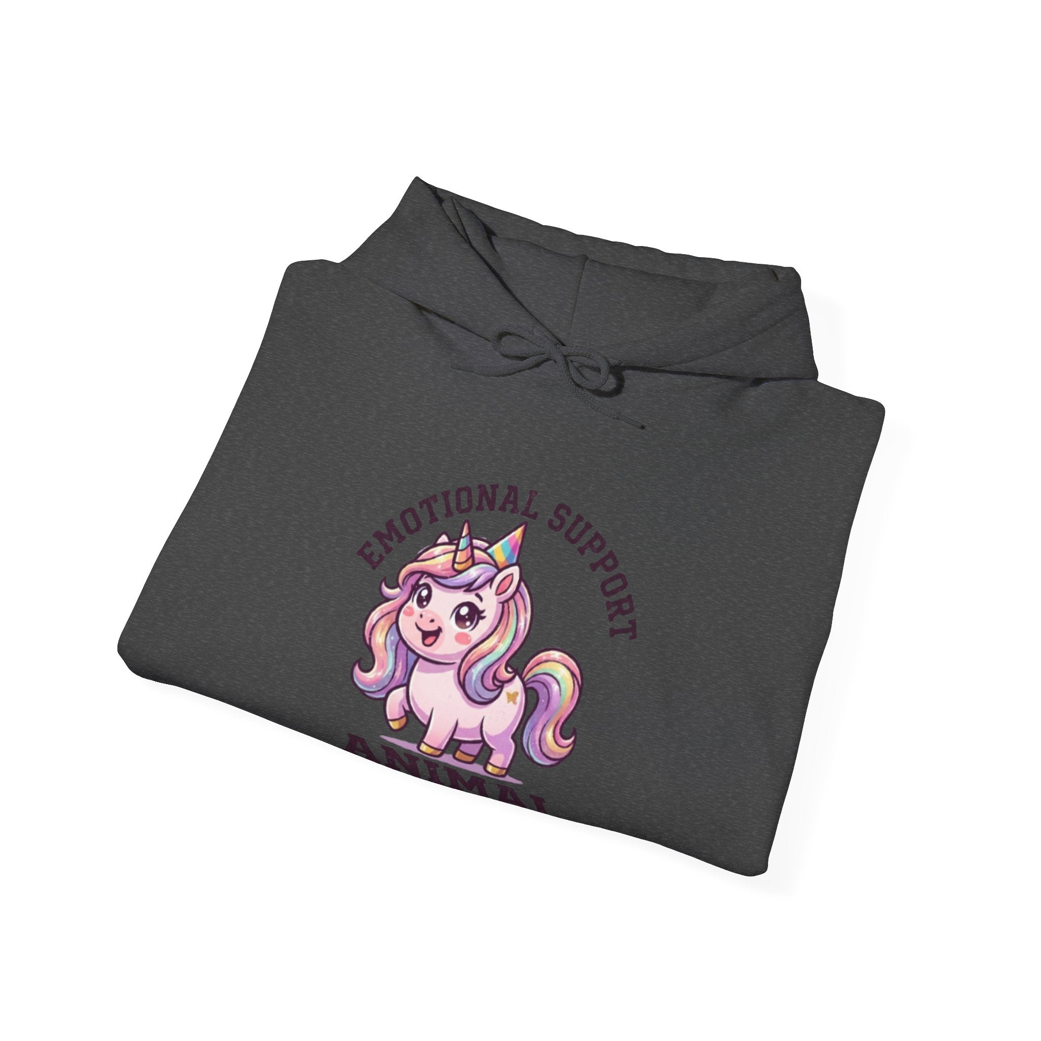 Emotional Support Unicorn Hoodie