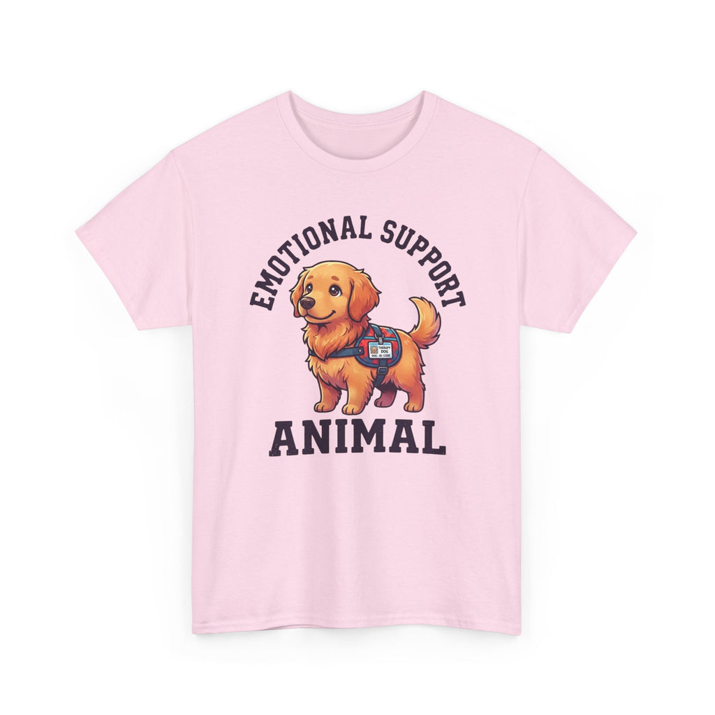 Emotional Support Golden Retriever T-Shirt