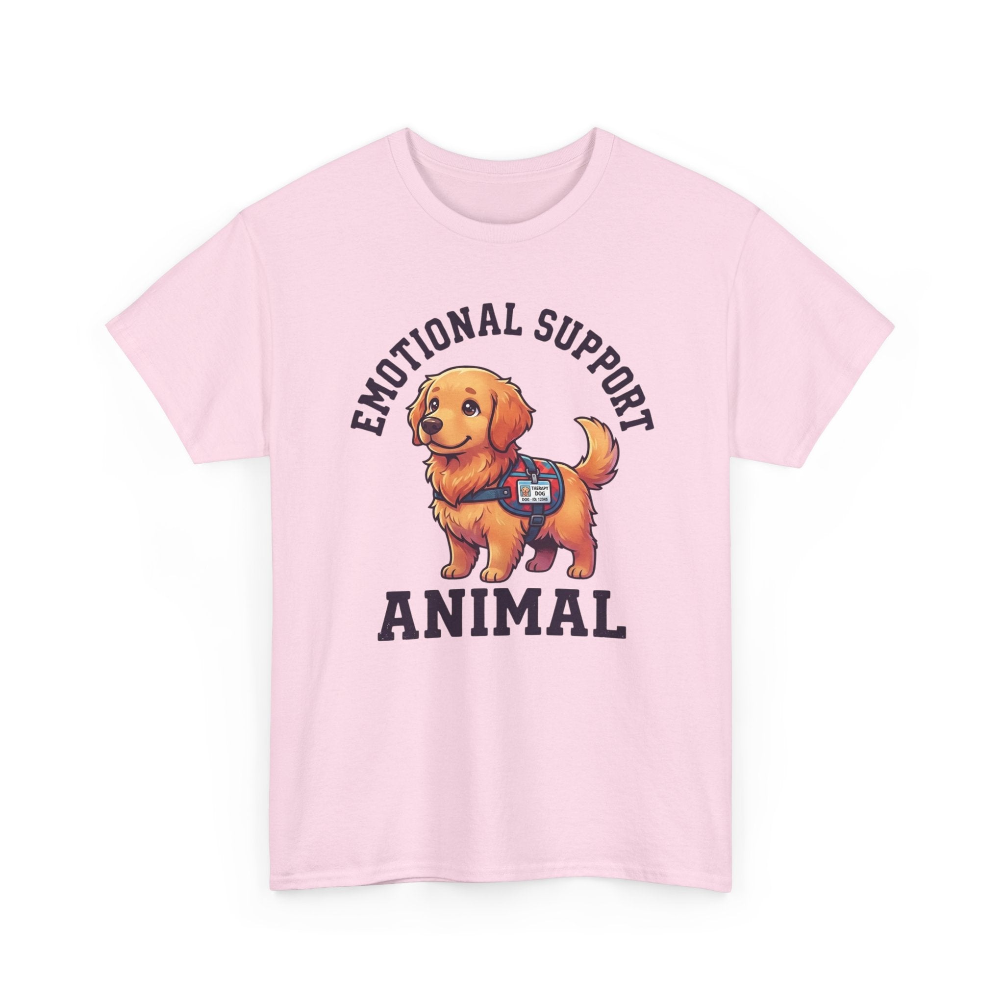 Emotional Support Golden Retriever T-Shirt