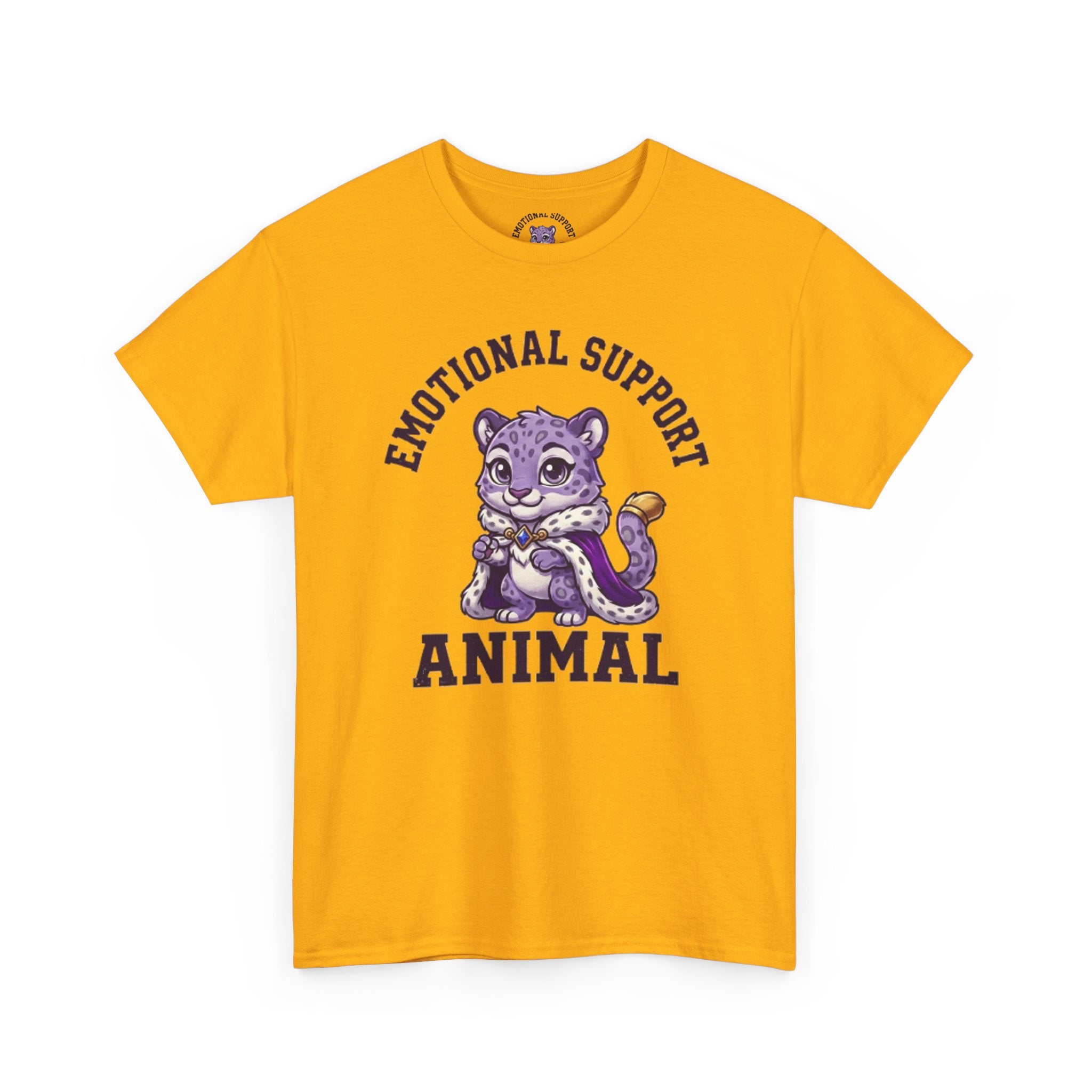 Emotional Support Snow Leopard T-Shirt