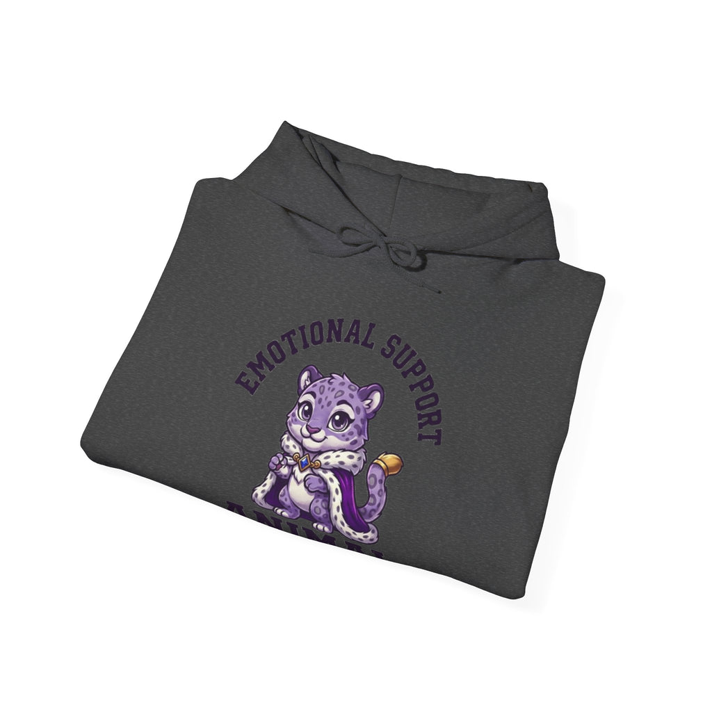 Emotional Support Snow Leopard Hoodie