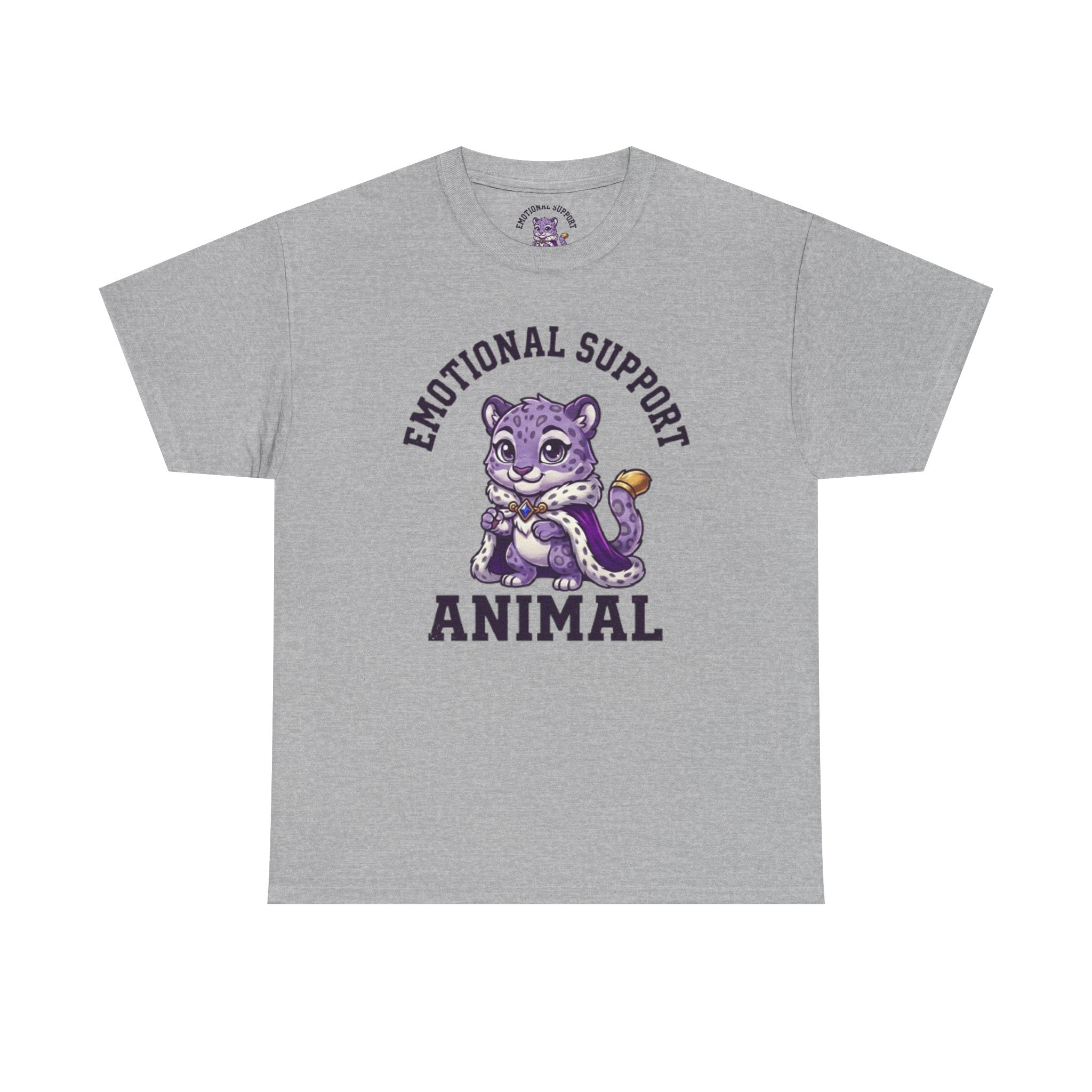 Emotional Support Snow Leopard T-Shirt
