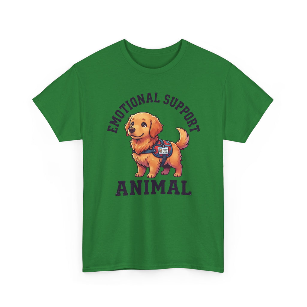 Emotional Support Golden Retriever T-Shirt