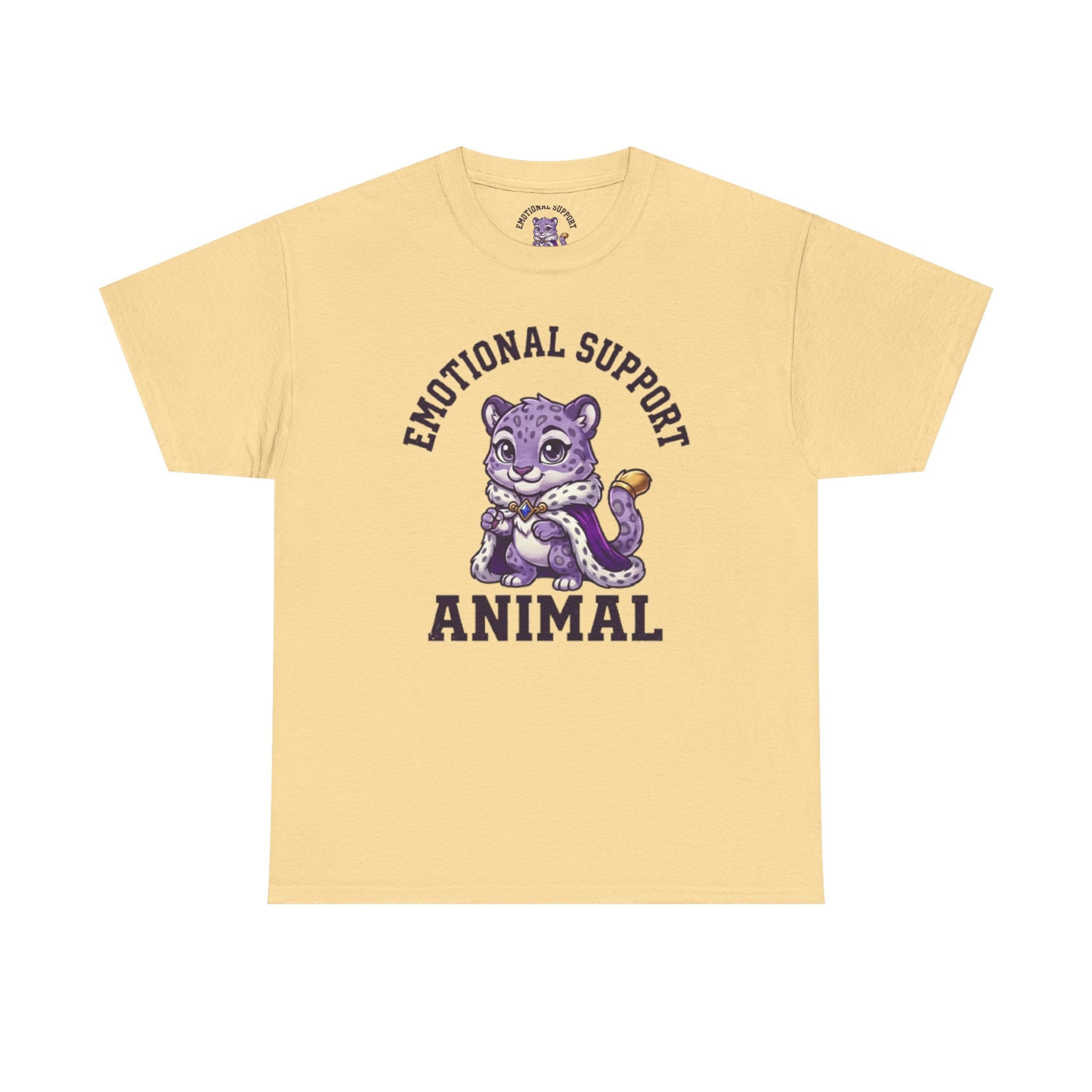 Emotional Support Snow Leopard T-Shirt