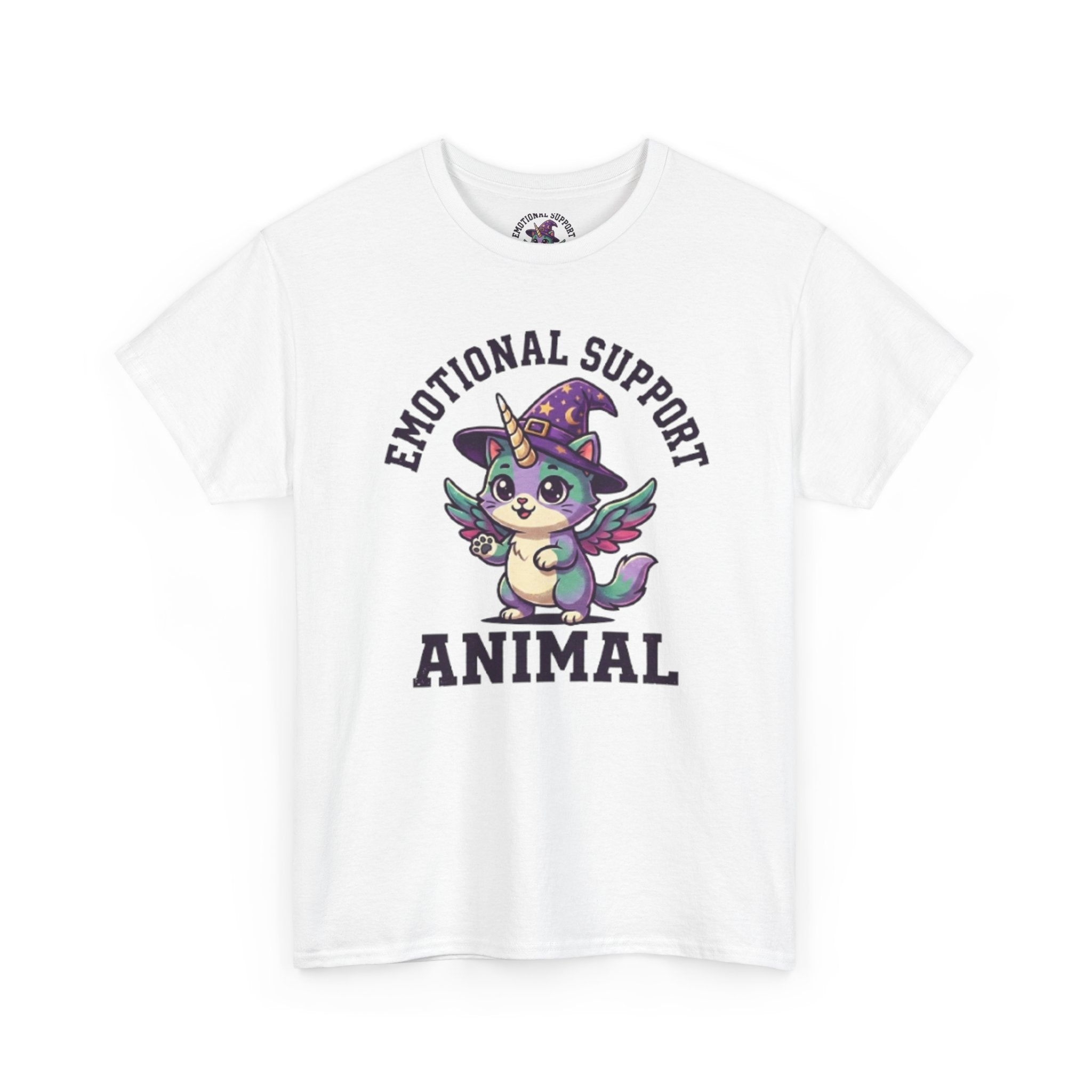 Emotional Support Unicorn Cat T-Shirt