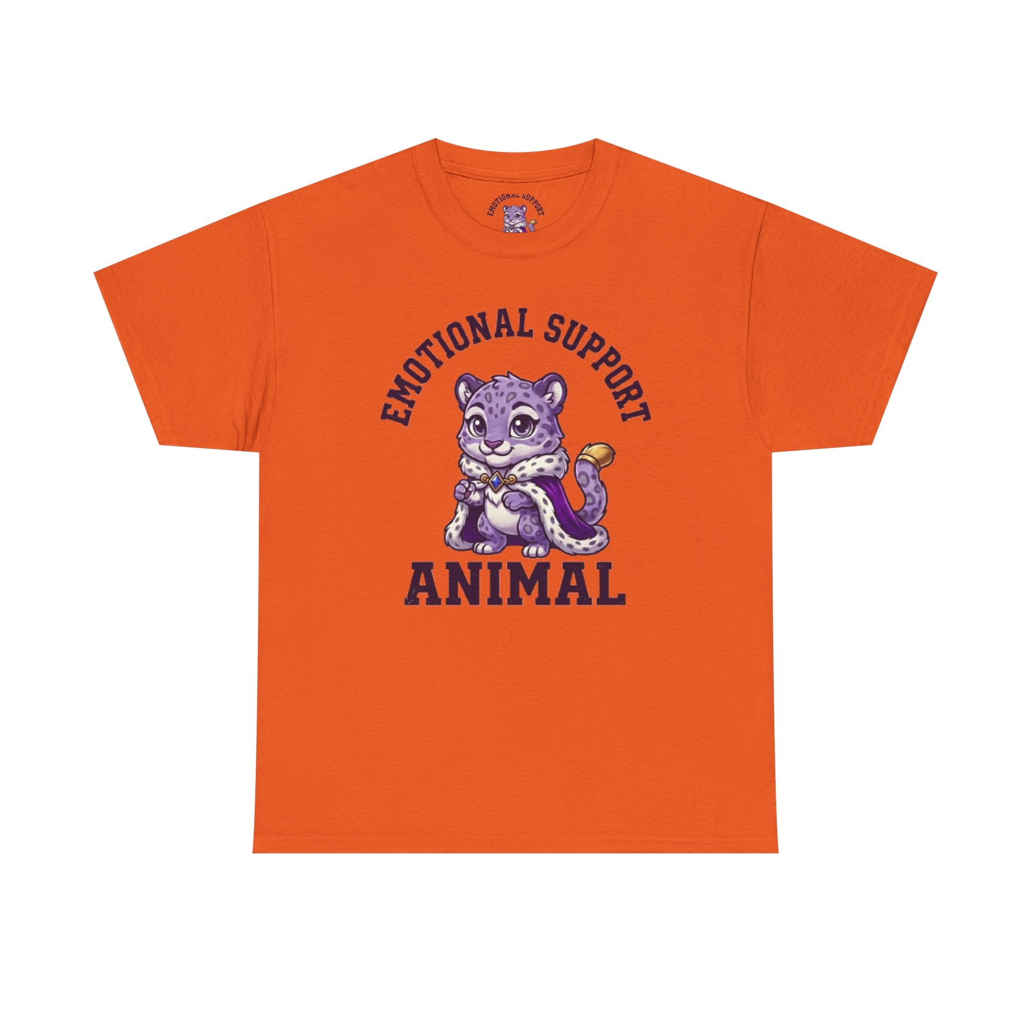 Emotional Support Snow Leopard T-Shirt