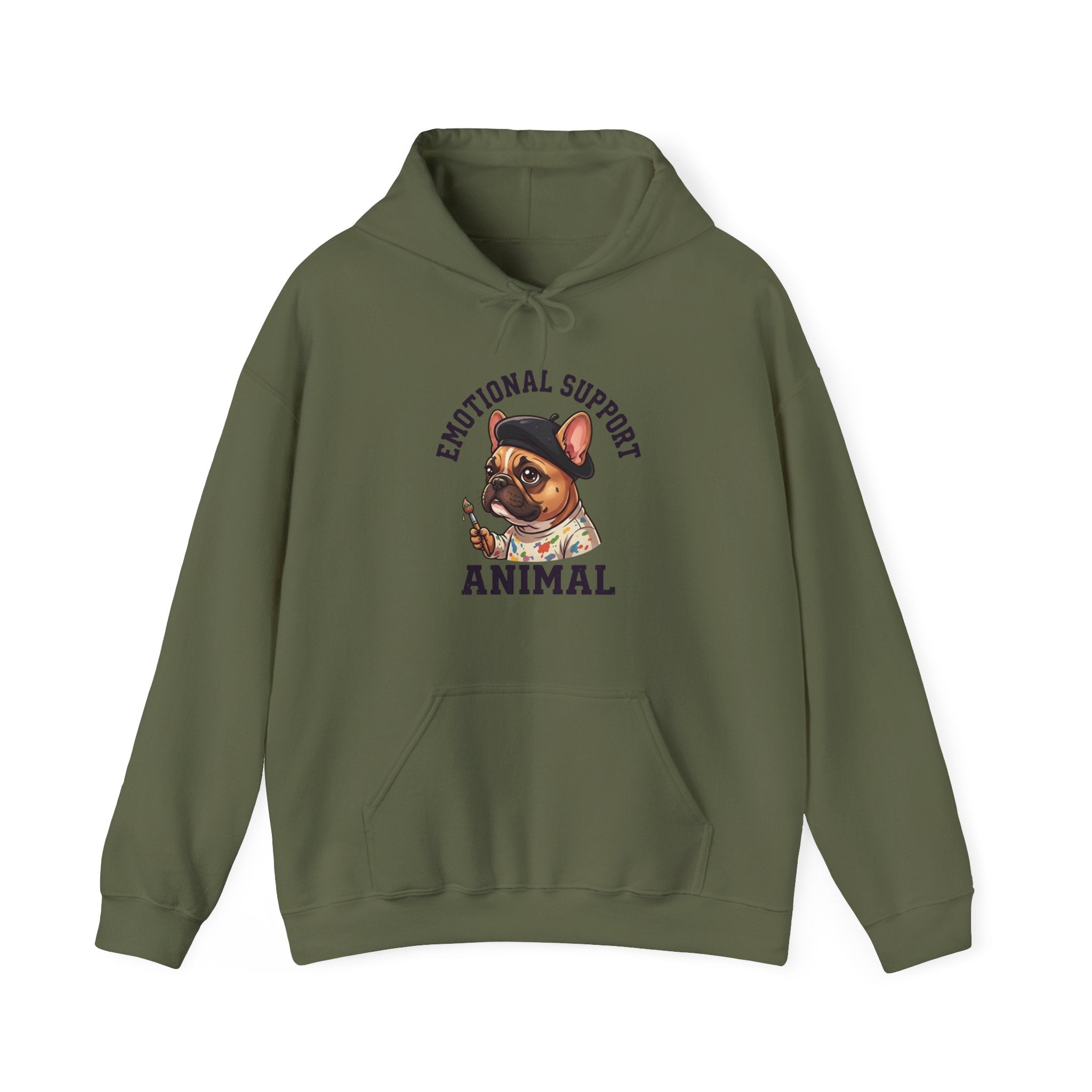 Emotional Support French Bulldog Hoodie