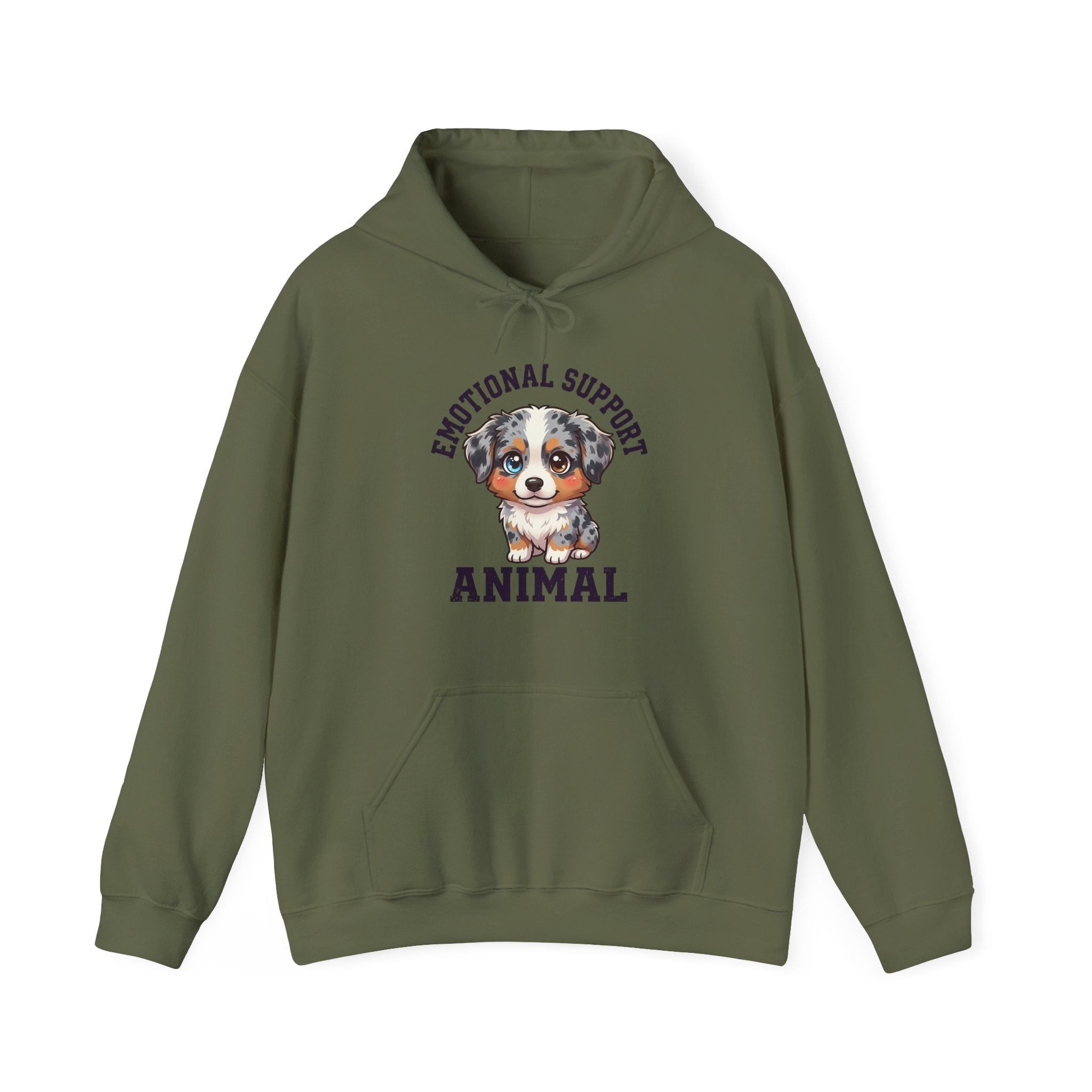 Emotional Support Australian Shepherd Hoodie