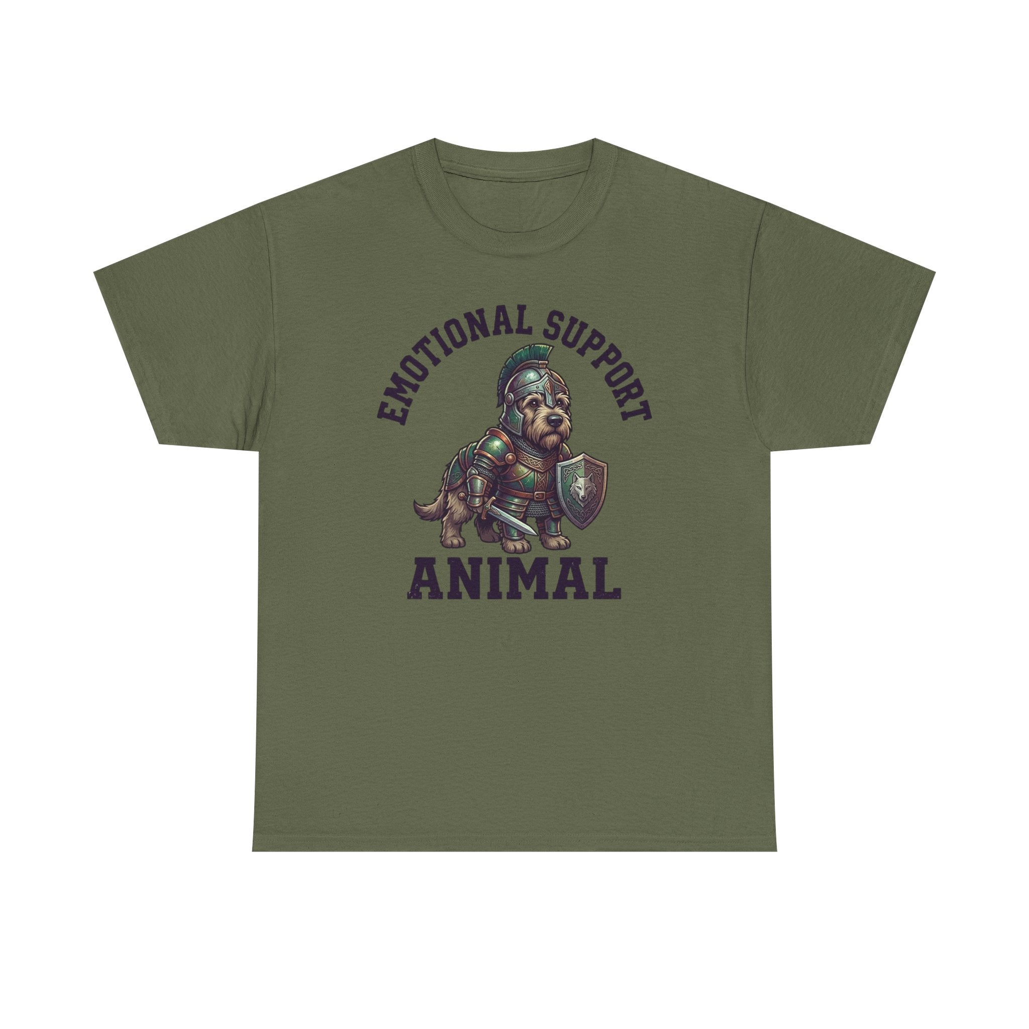 Emotional Support Irish Wolfhound T-Shirt
