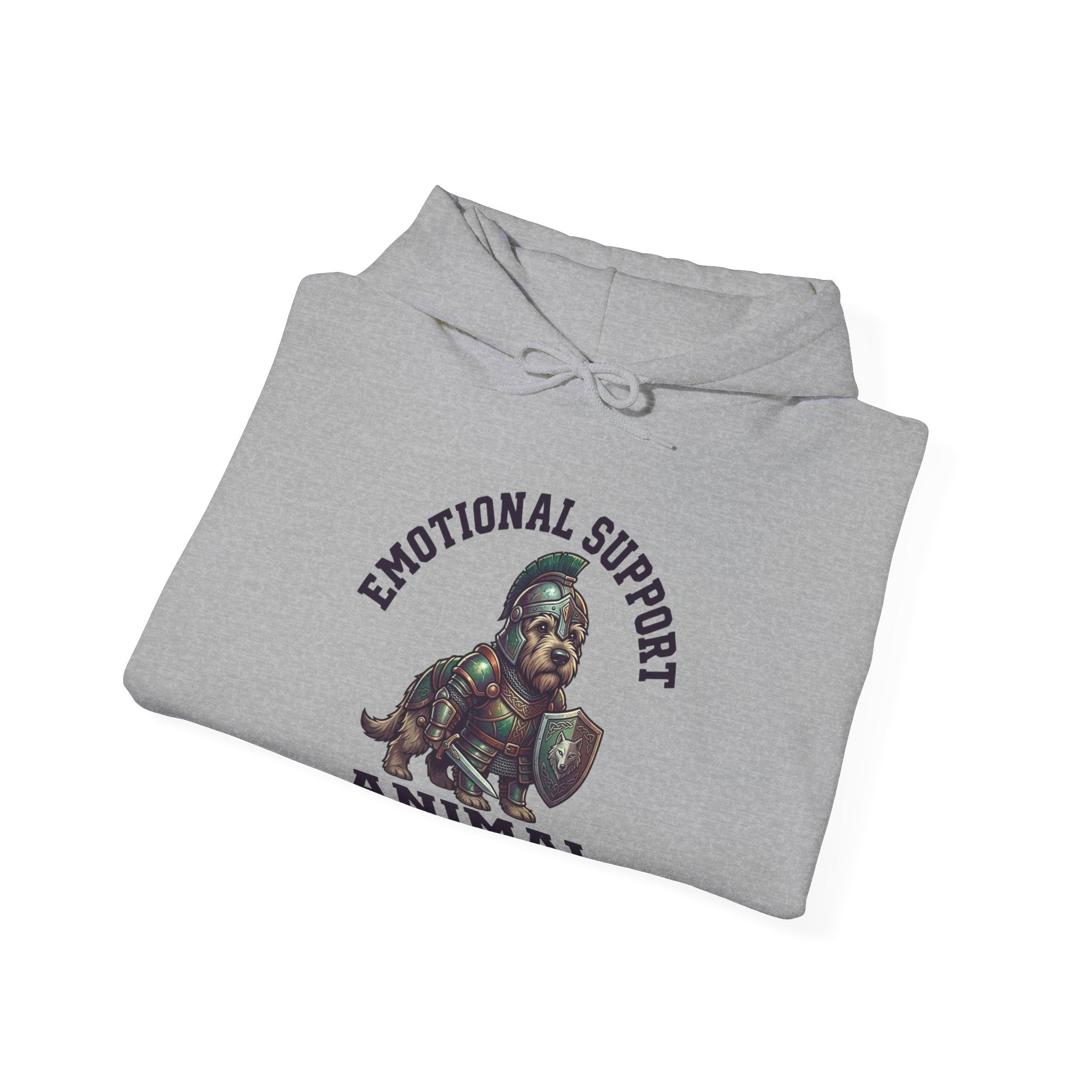 Emotional Support Irish Wolfhound Hoodie
