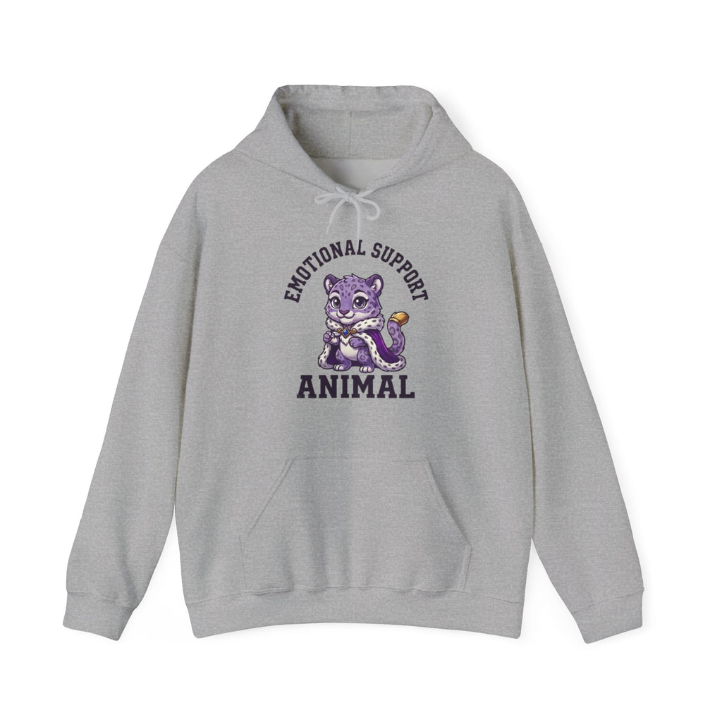 Emotional Support Snow Leopard Hoodie