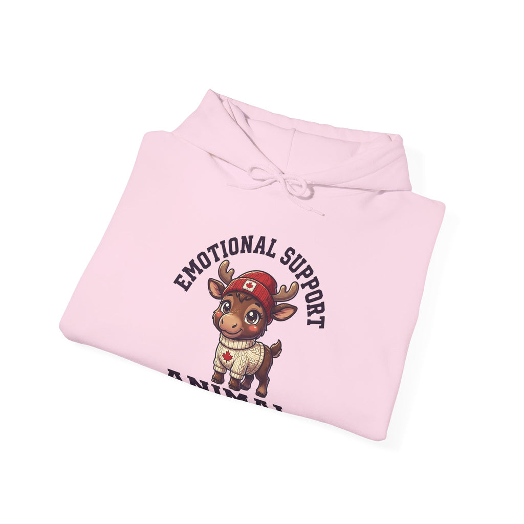 Emotional Support Moose Hoodie