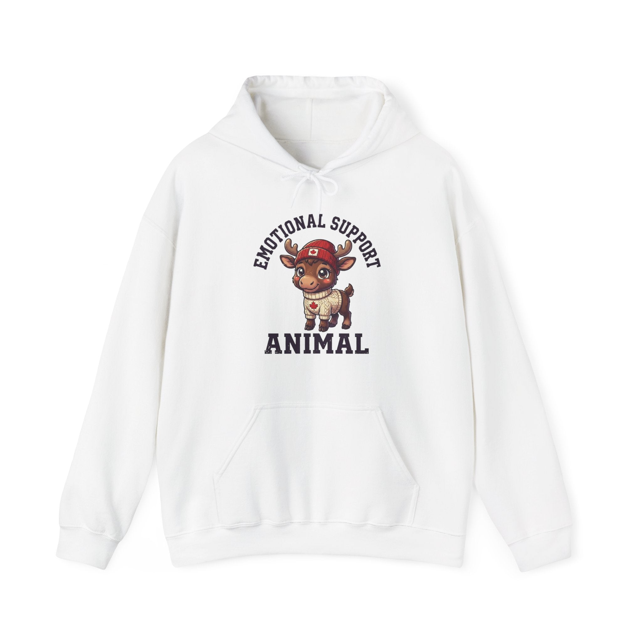 Emotional Support Moose Hoodie