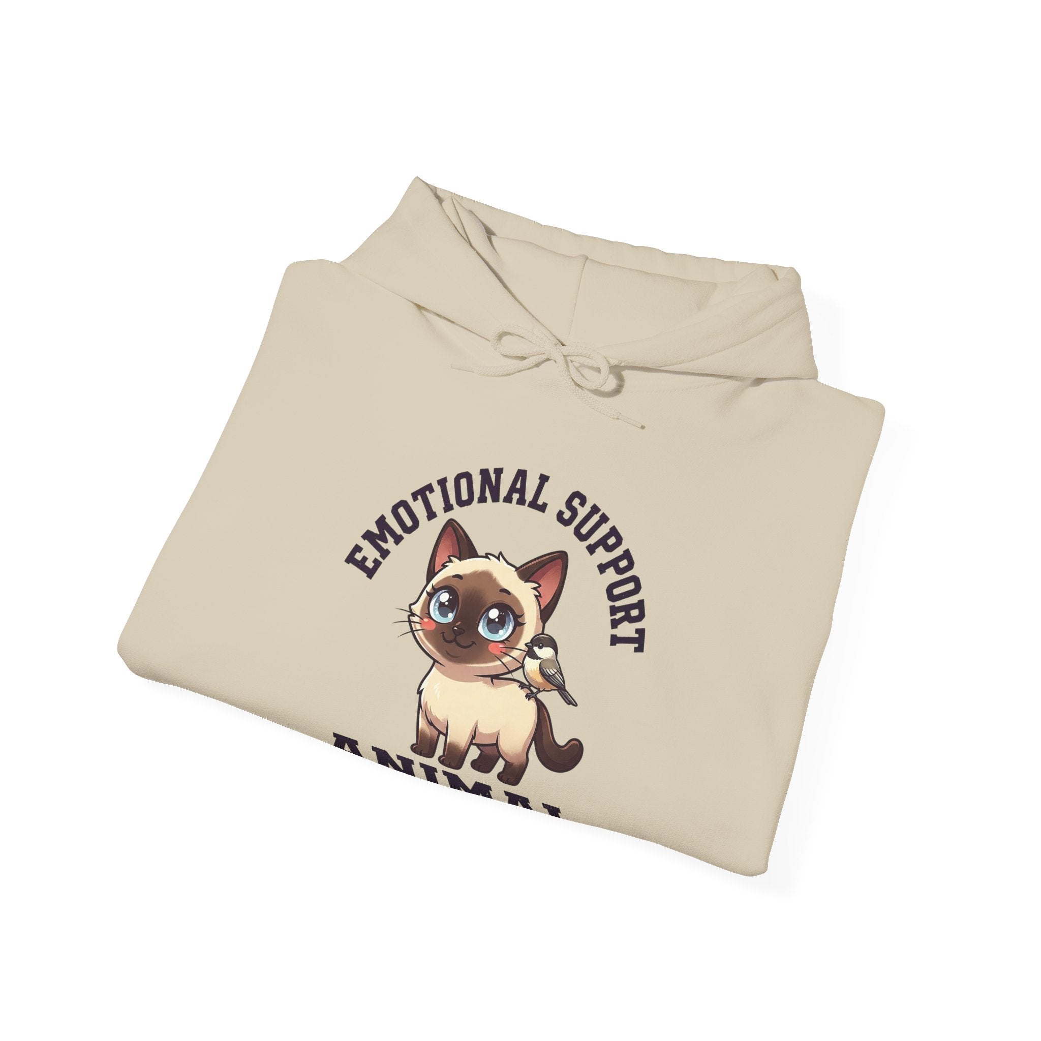 Emotional Support Siamese Hoodie