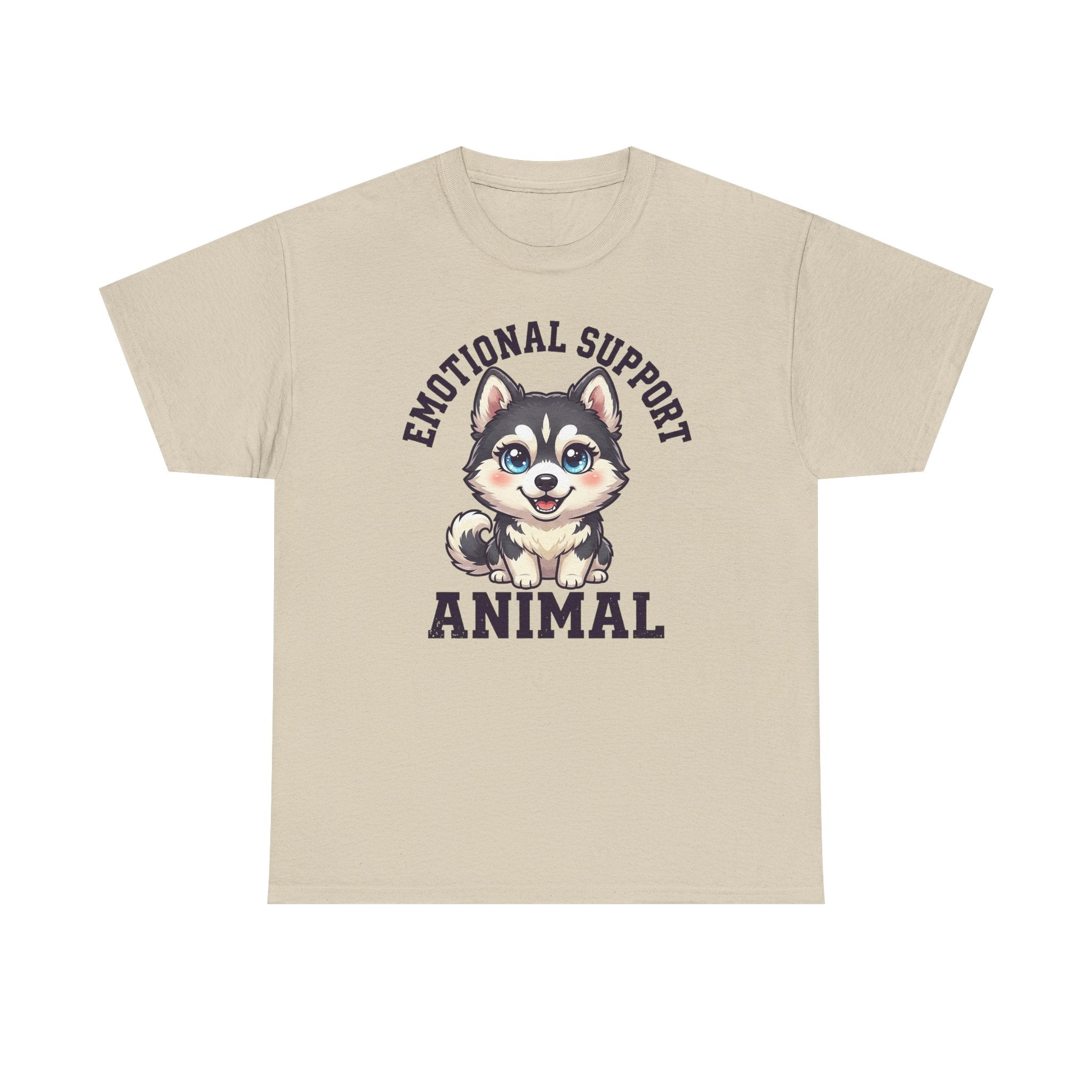 Emotional Support Siberian Husky T-Shirt