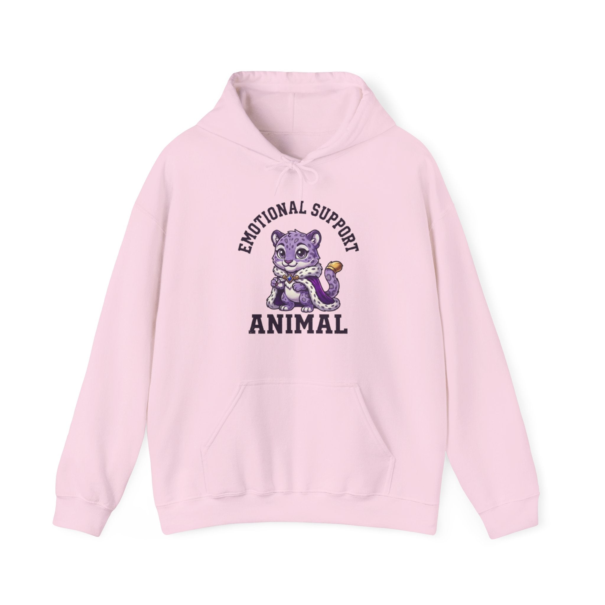 Emotional Support Snow Leopard Hoodie