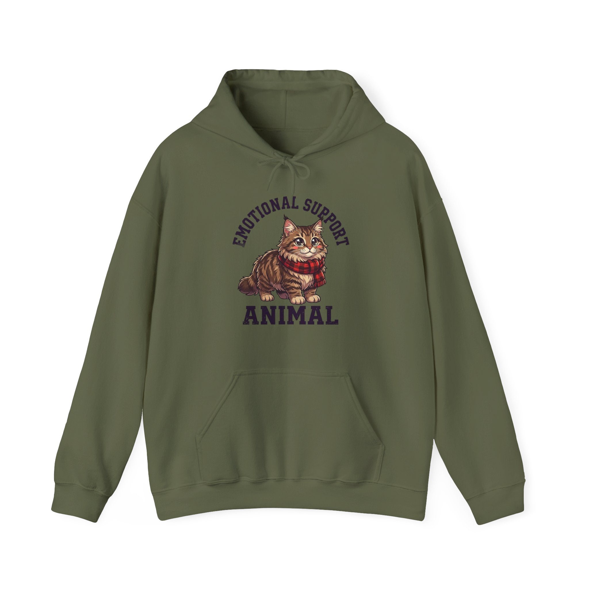 Emotional Support Maine Coon Hoodie