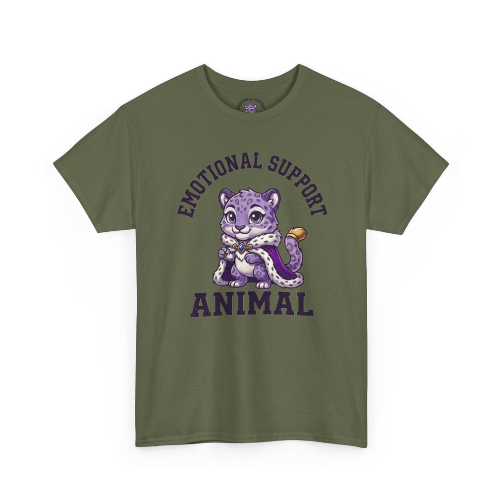 Emotional Support Snow Leopard T-Shirt
