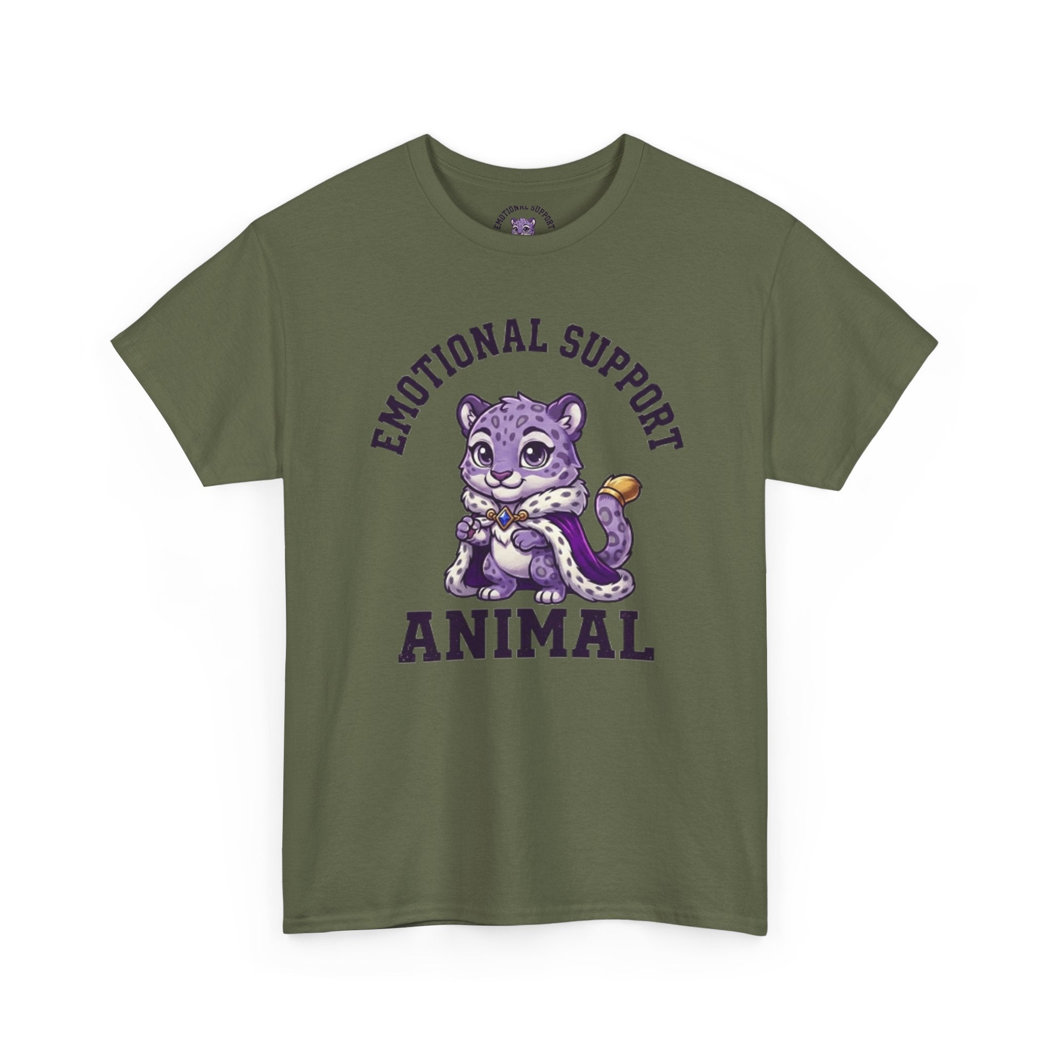 Emotional Support Snow Leopard T-Shirt