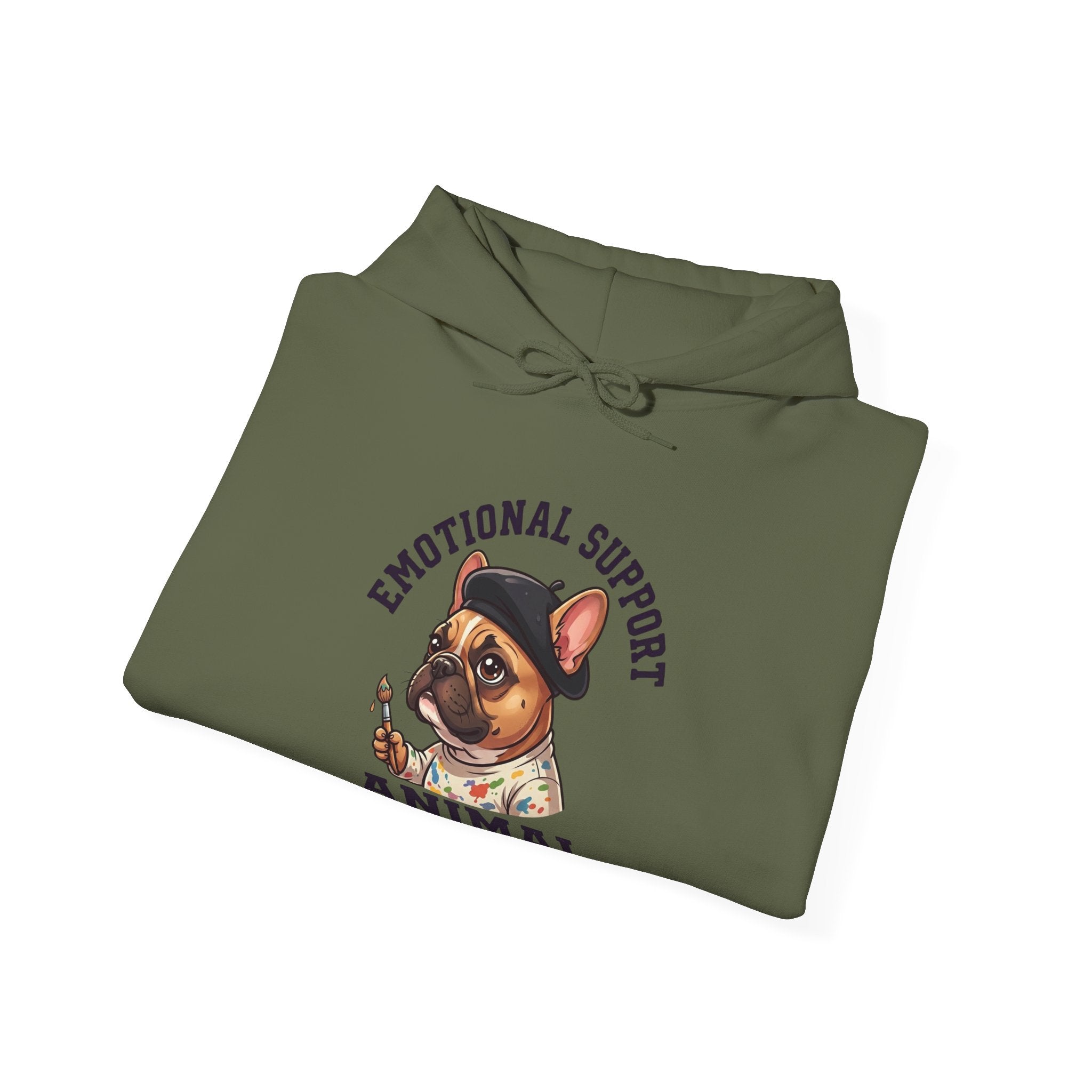 Emotional Support French Bulldog Hoodie