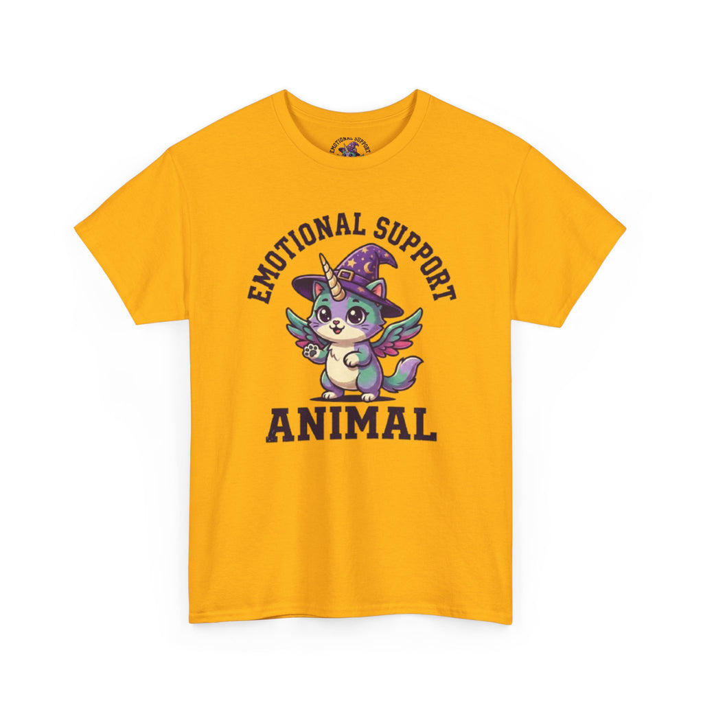 Emotional Support Unicorn Cat T-Shirt