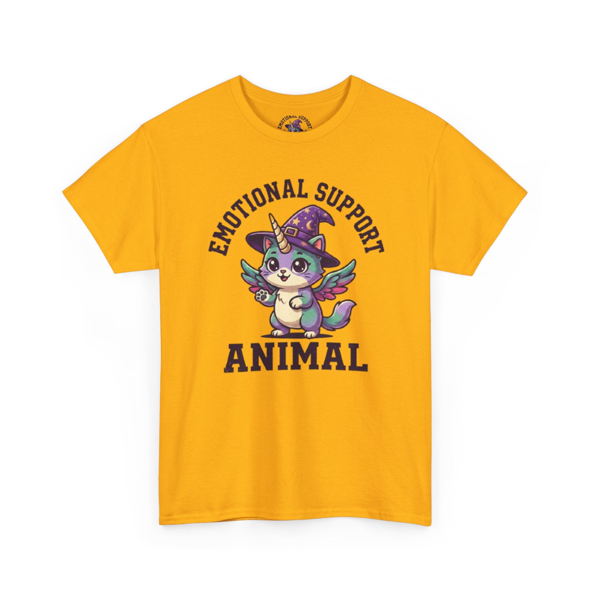Emotional Support Unicorn Cat T-Shirt