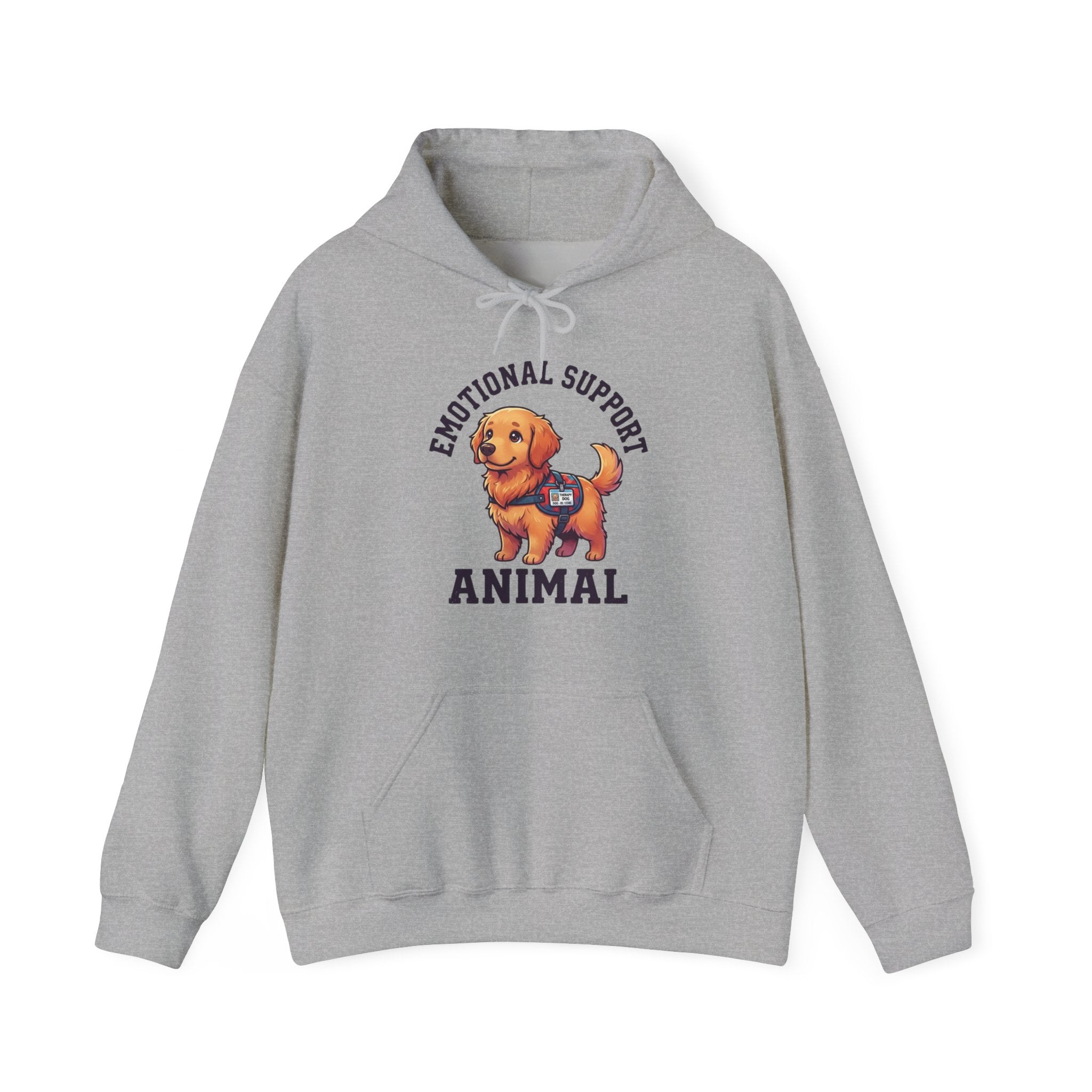 Emotional Support Golden Retriever Hoodie