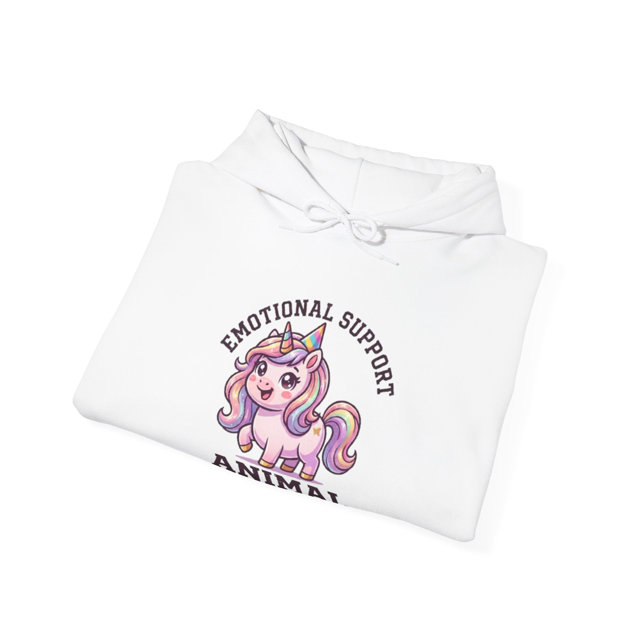 Emotional Support Unicorn Hoodie
