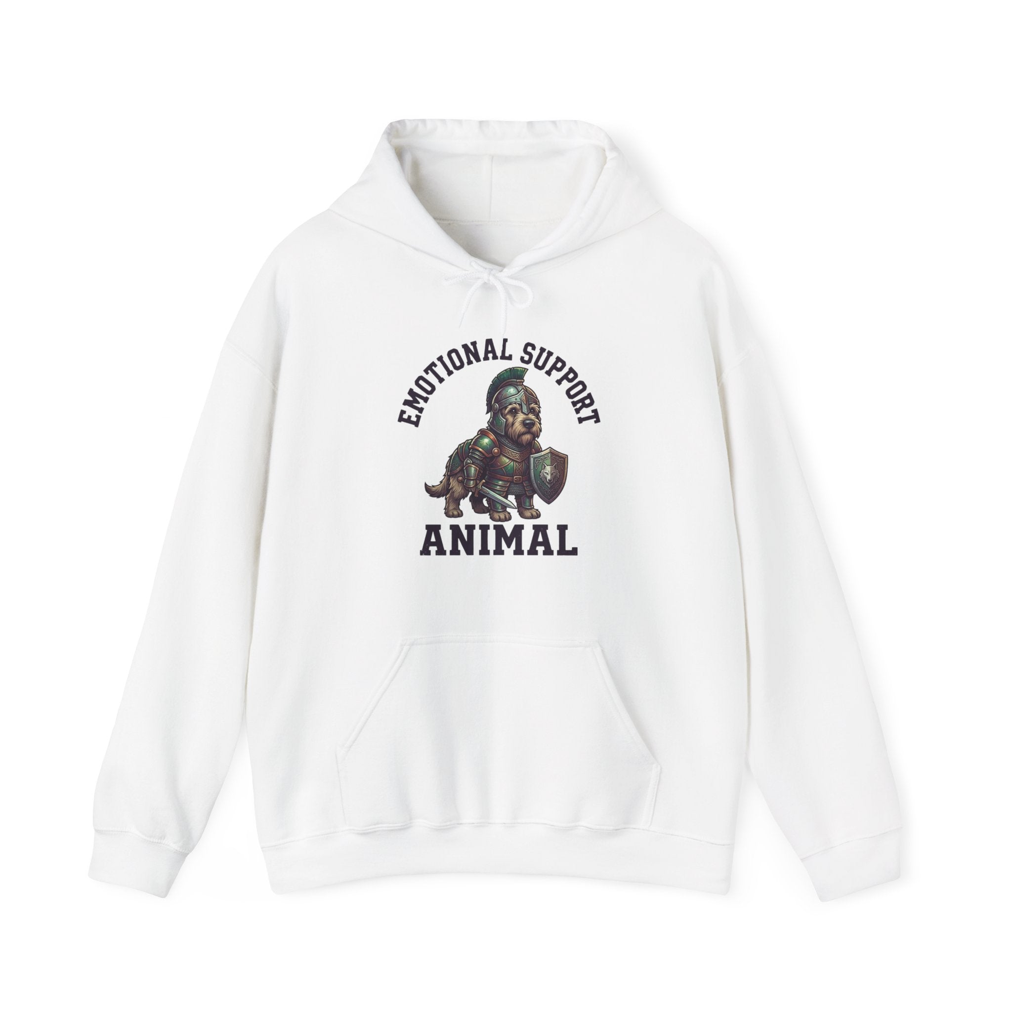 Emotional Support Irish Wolfhound Hoodie
