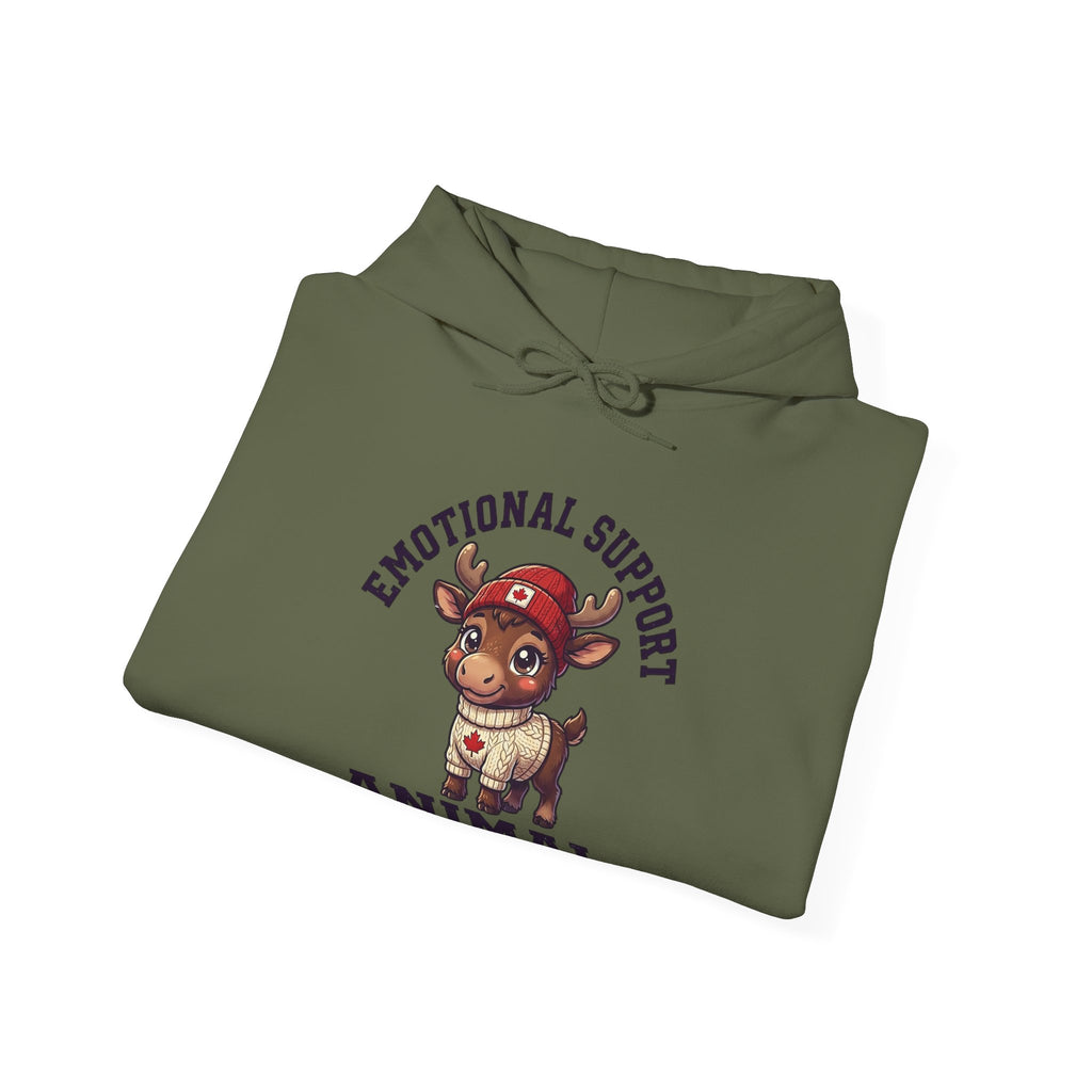 Emotional Support Moose Hoodie