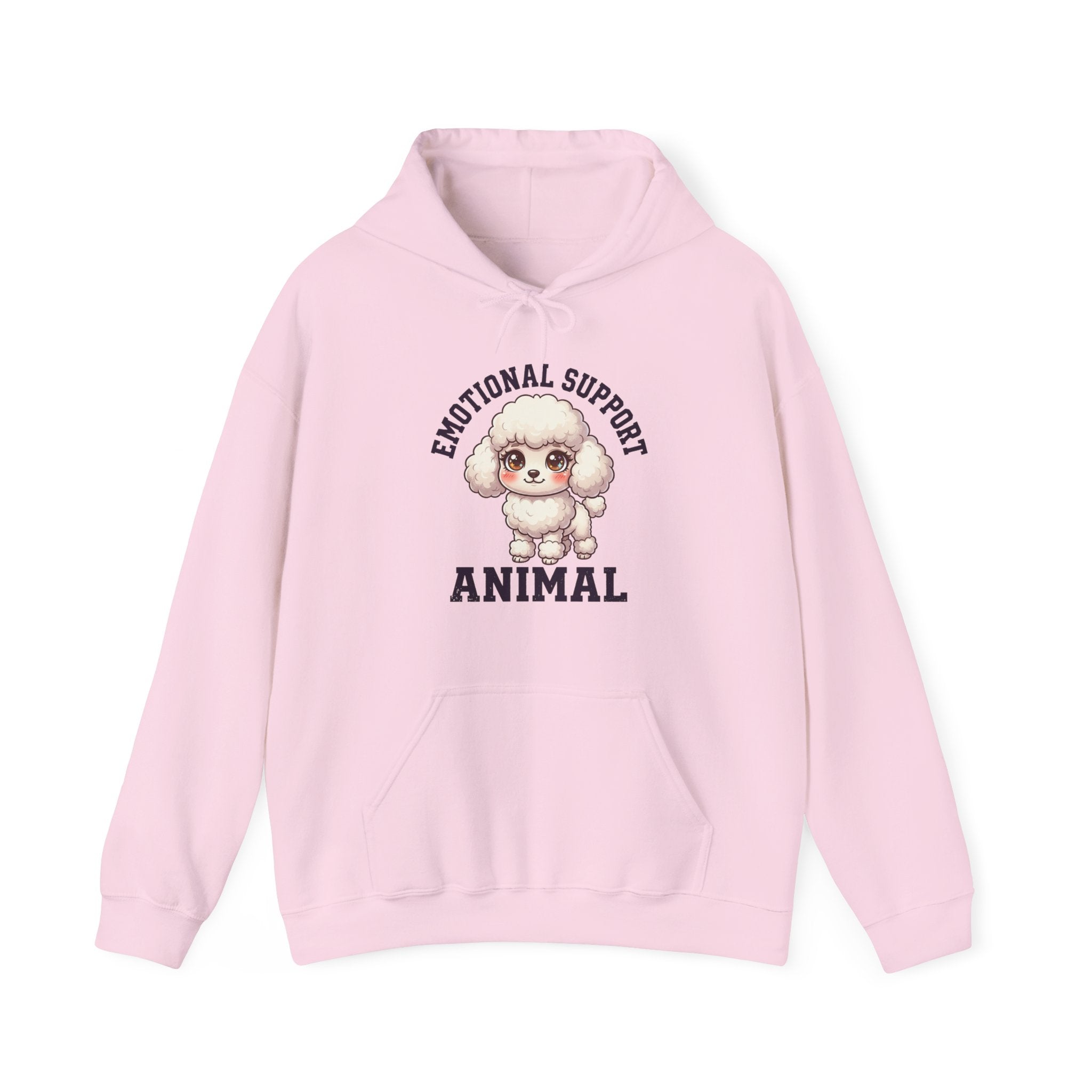 Emotional Support Poodle Hoodie