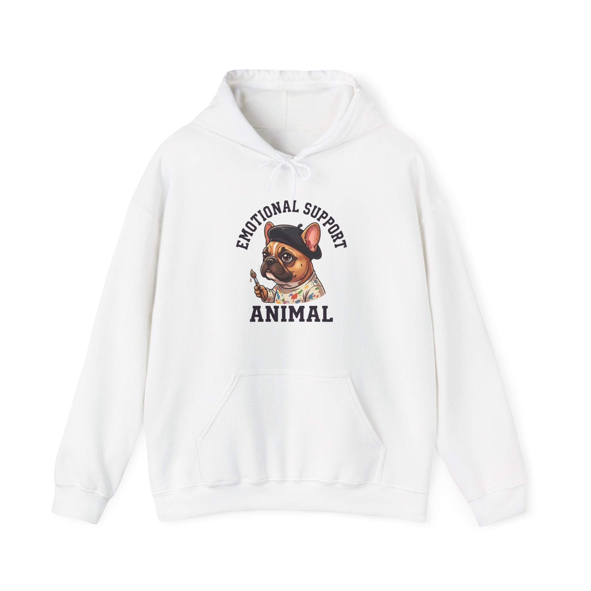 Emotional Support French Bulldog Hoodie