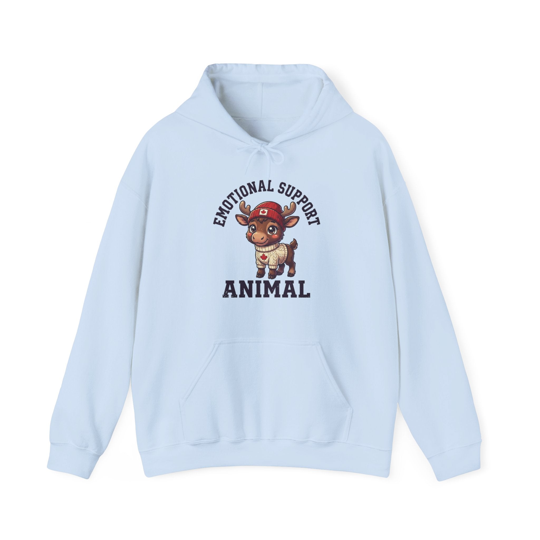 Emotional Support Moose Hoodie