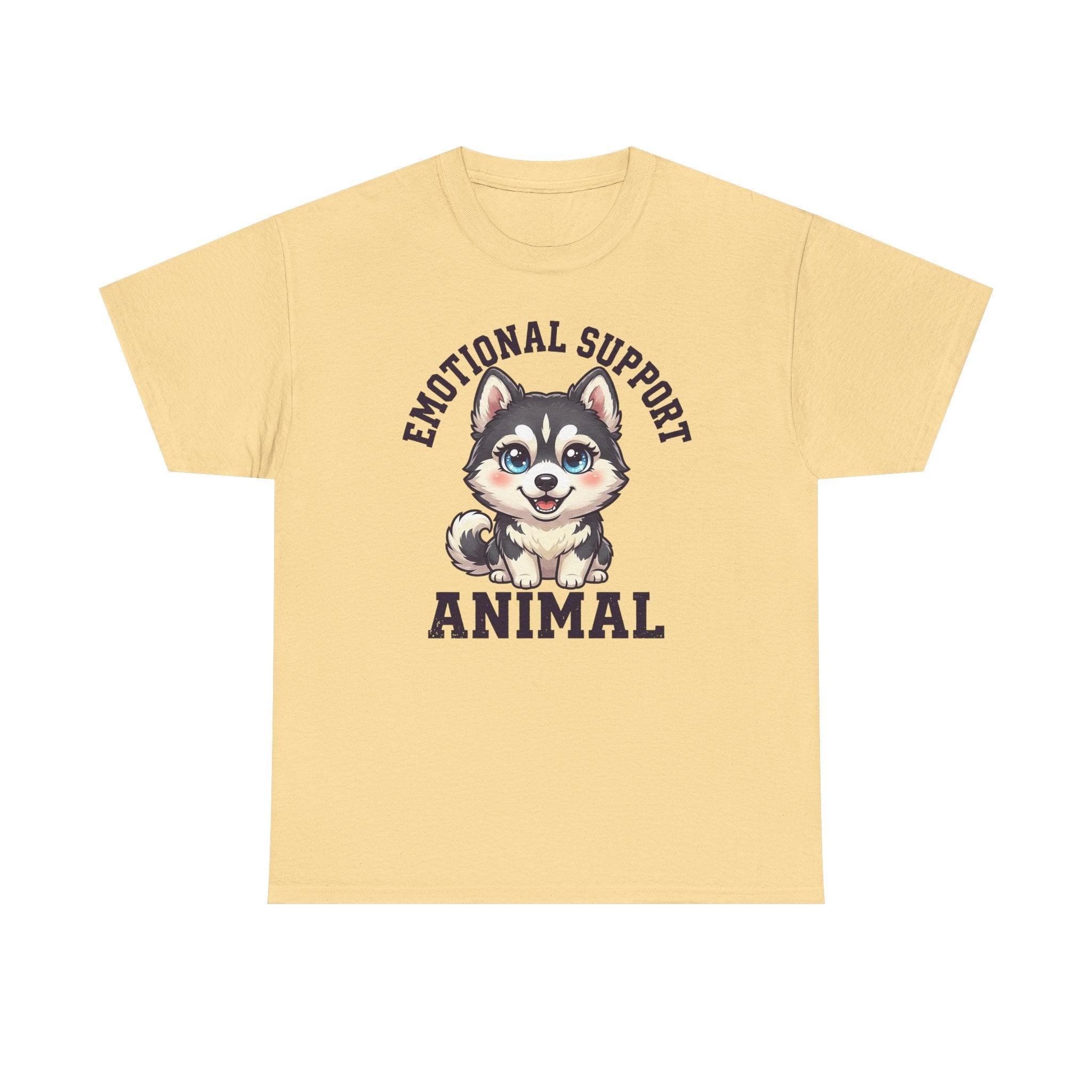 Emotional Support Siberian Husky T-Shirt