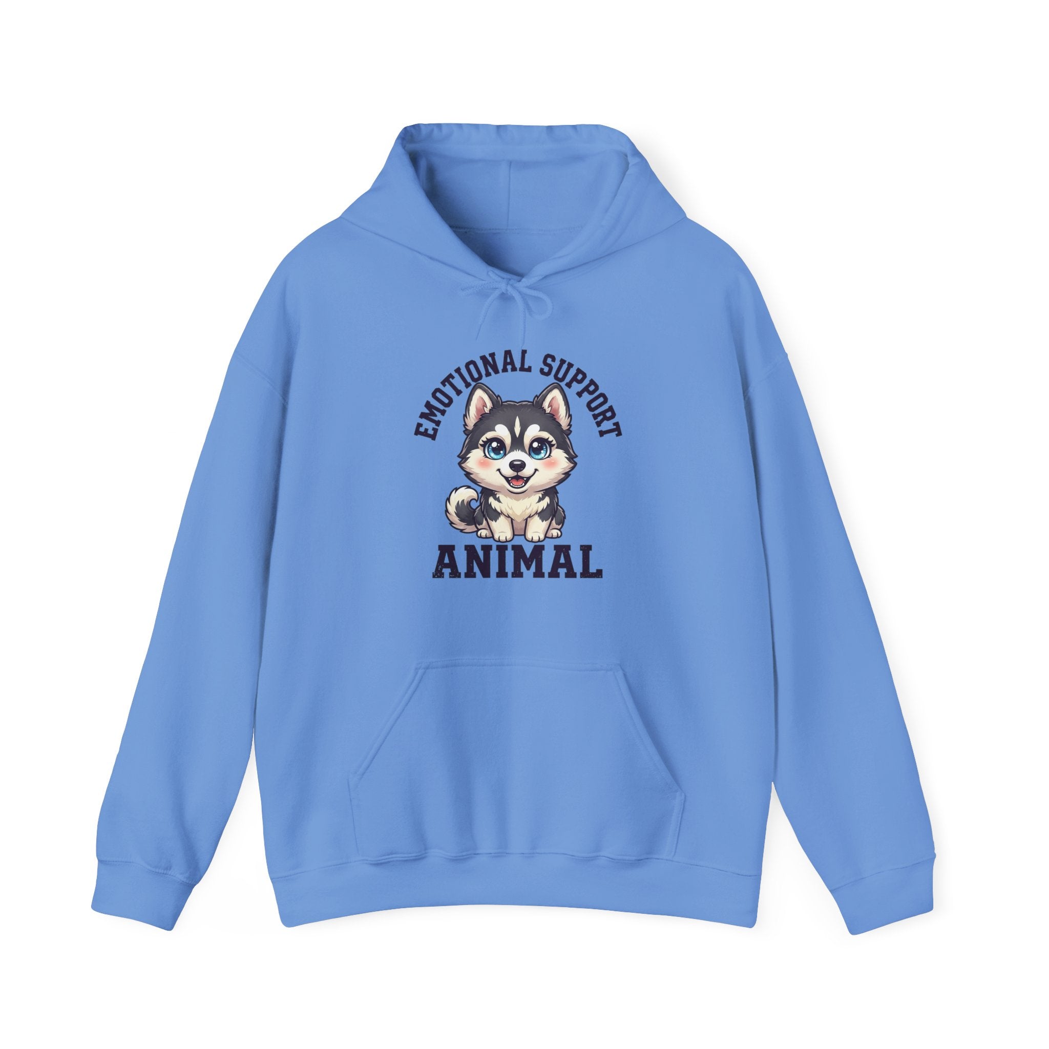 Emotional Support Siberian Husky Hoodie